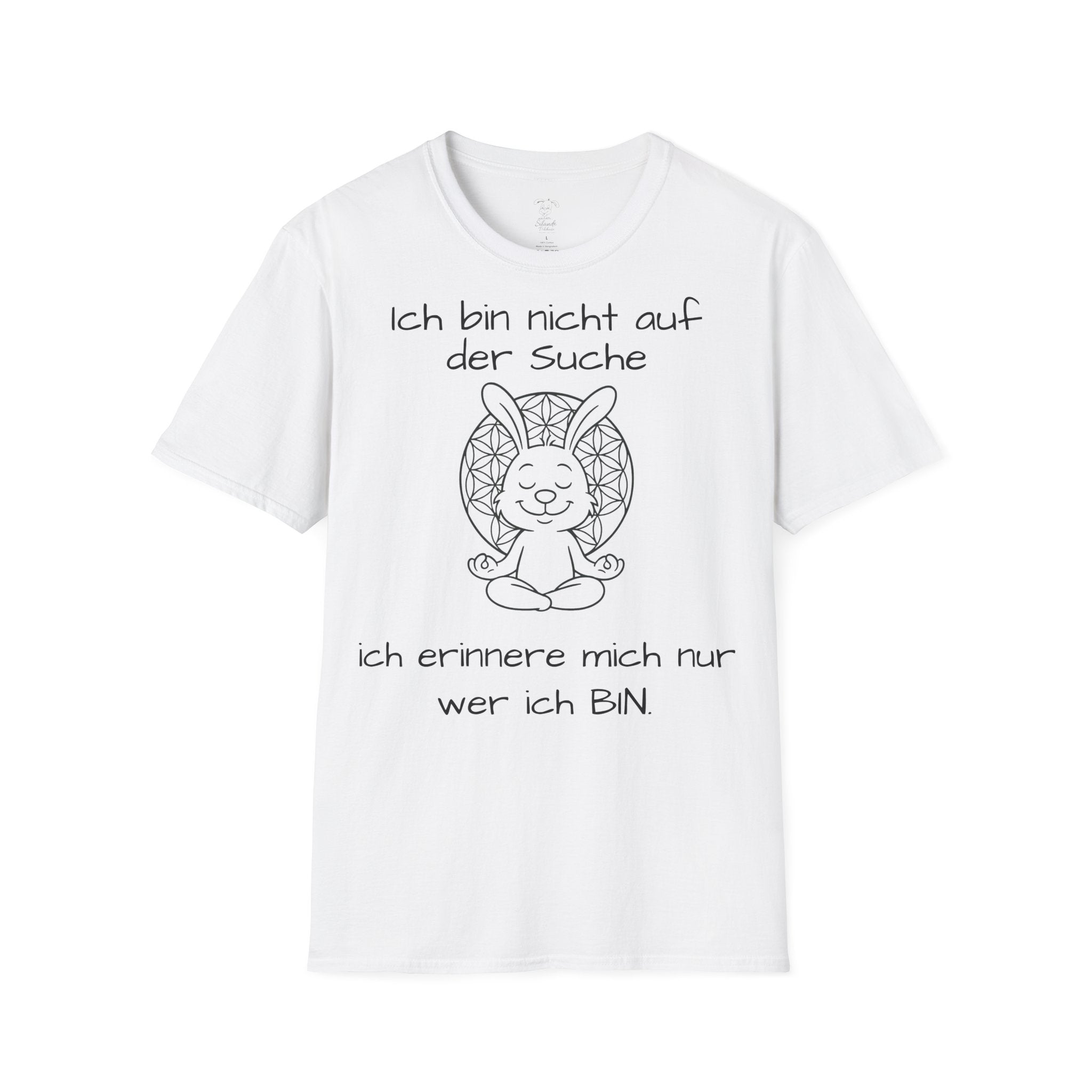 Polihase nicht auf der Suche, Spirituell lustiger Polihase Unisex Softstyle T-Shirt, für Sie und Ihn