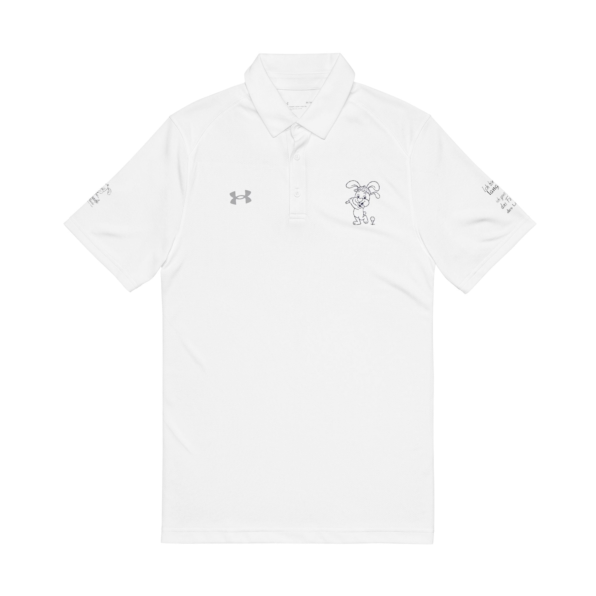 Under Armour® Polo Shirt, Polihase auf dem Golfplatz, Fairway des Lebens, Golf Poloshirt,