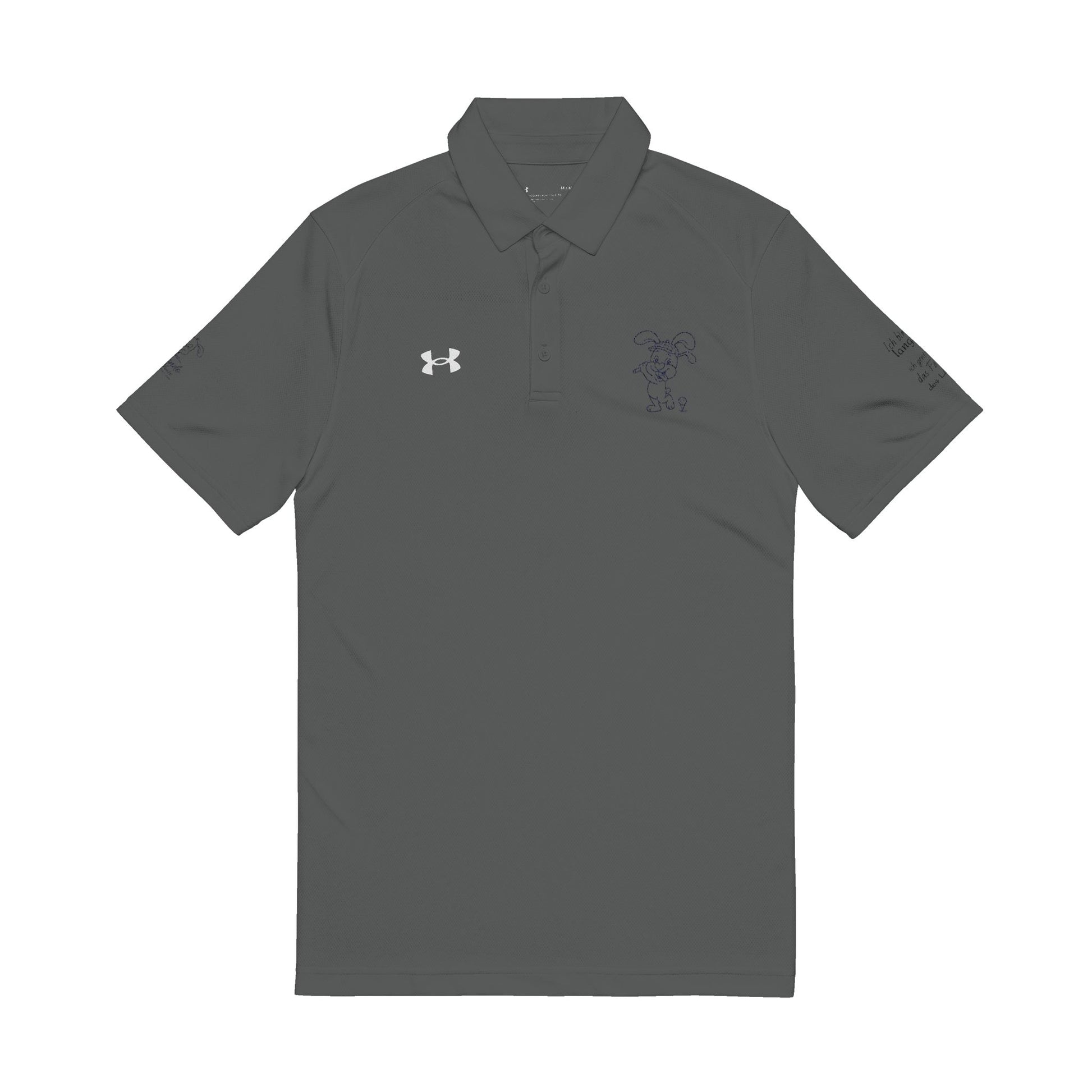 Under Armour® Polo Shirt, Polihase auf dem Golfplatz, Fairway des Lebens, Golf Poloshirt,