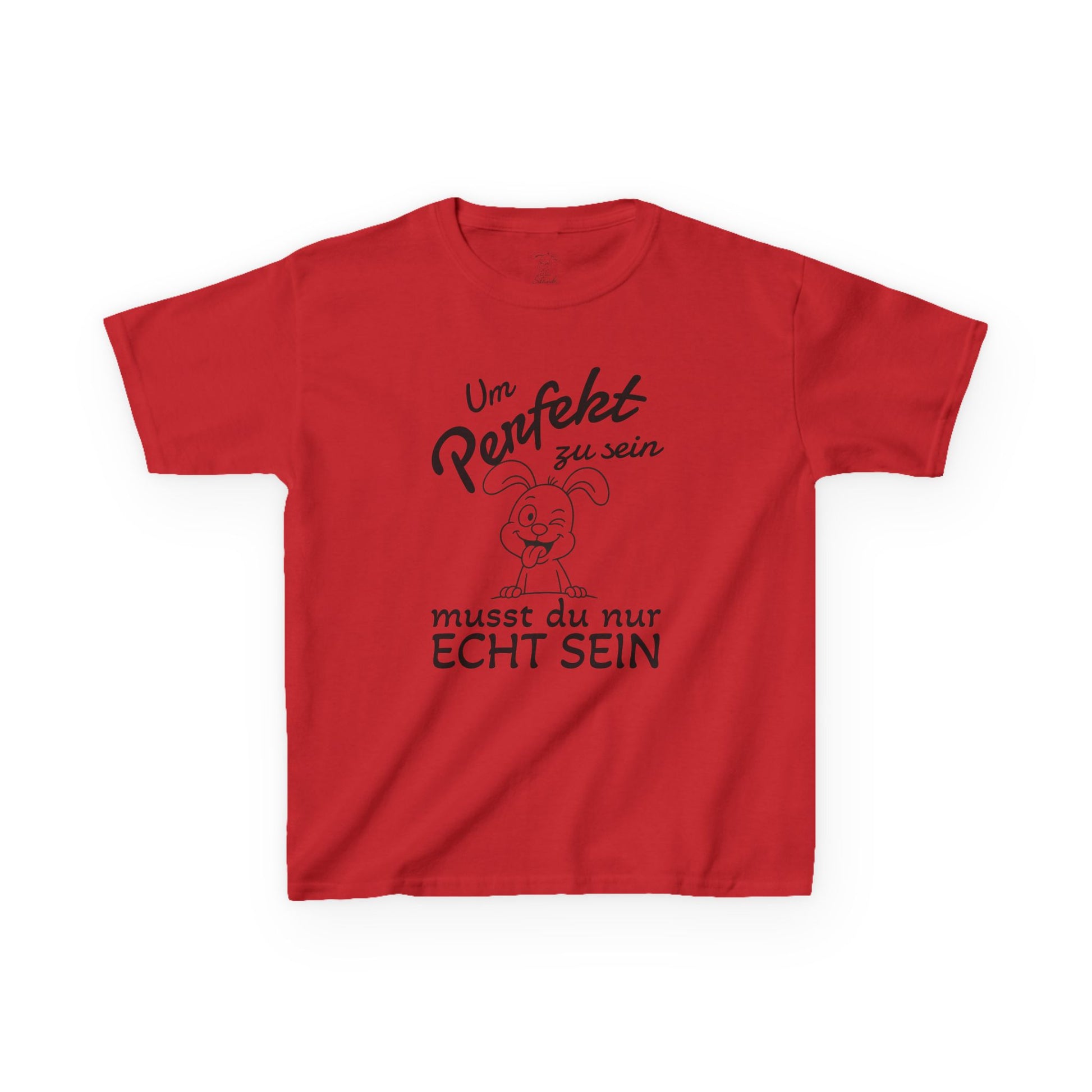 Motivierendes Kinder T-Shirt mit lustigem Polihasen und schöne Botschaft