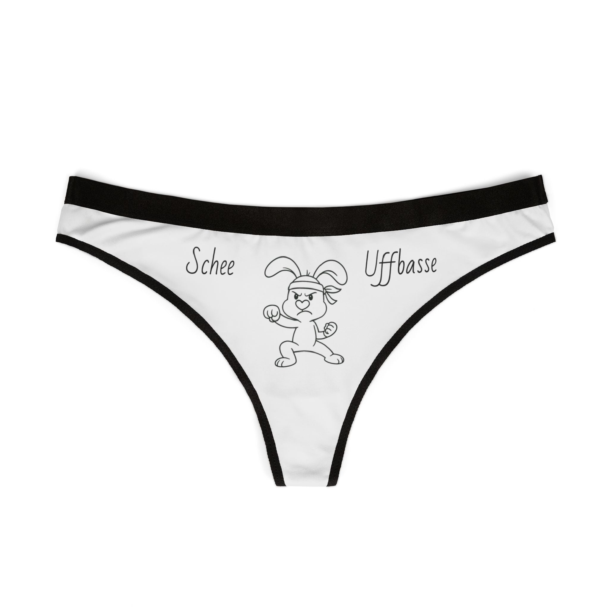 Lustige Damen Unterwäsche, niedliches Polihasen Design,