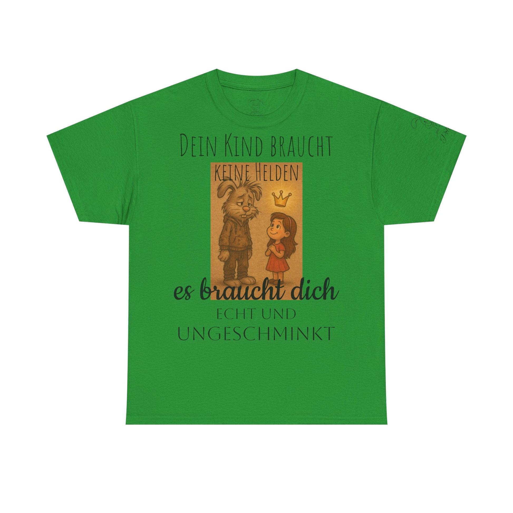 Herzerwärmendes Polihasen Baumwoll-T-Shirt, für Eltern