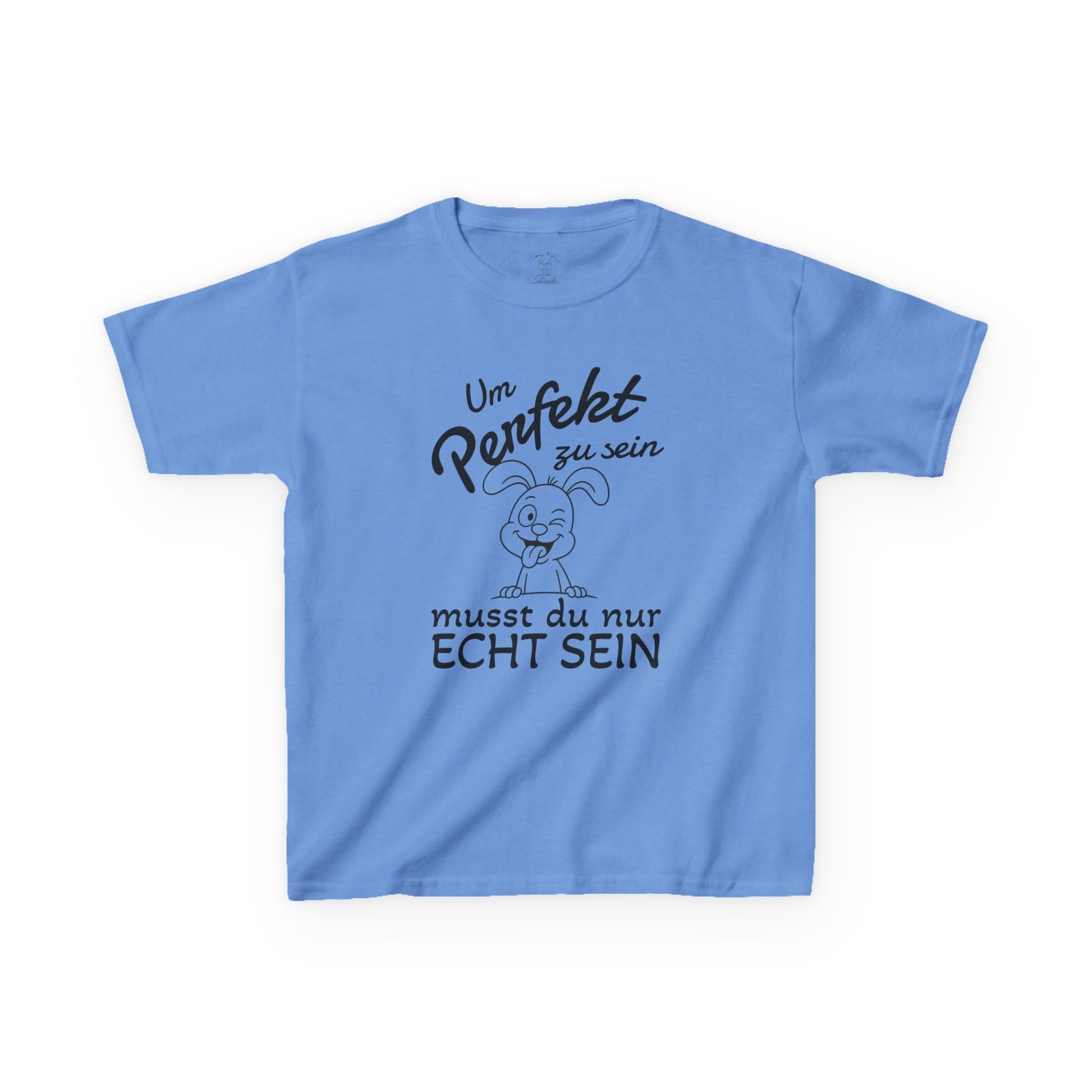 Motivierendes Kinder T-Shirt mit lustigem Polihasen und schöne Botschaft