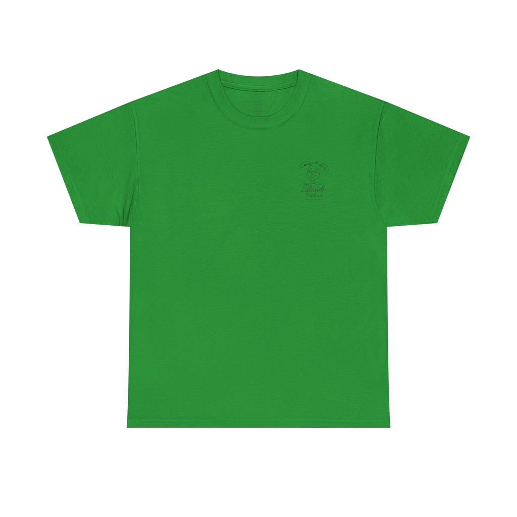 Unisex Shirt aus starker Baumwolle Polihase im Gleichgewicht, für groß und klein