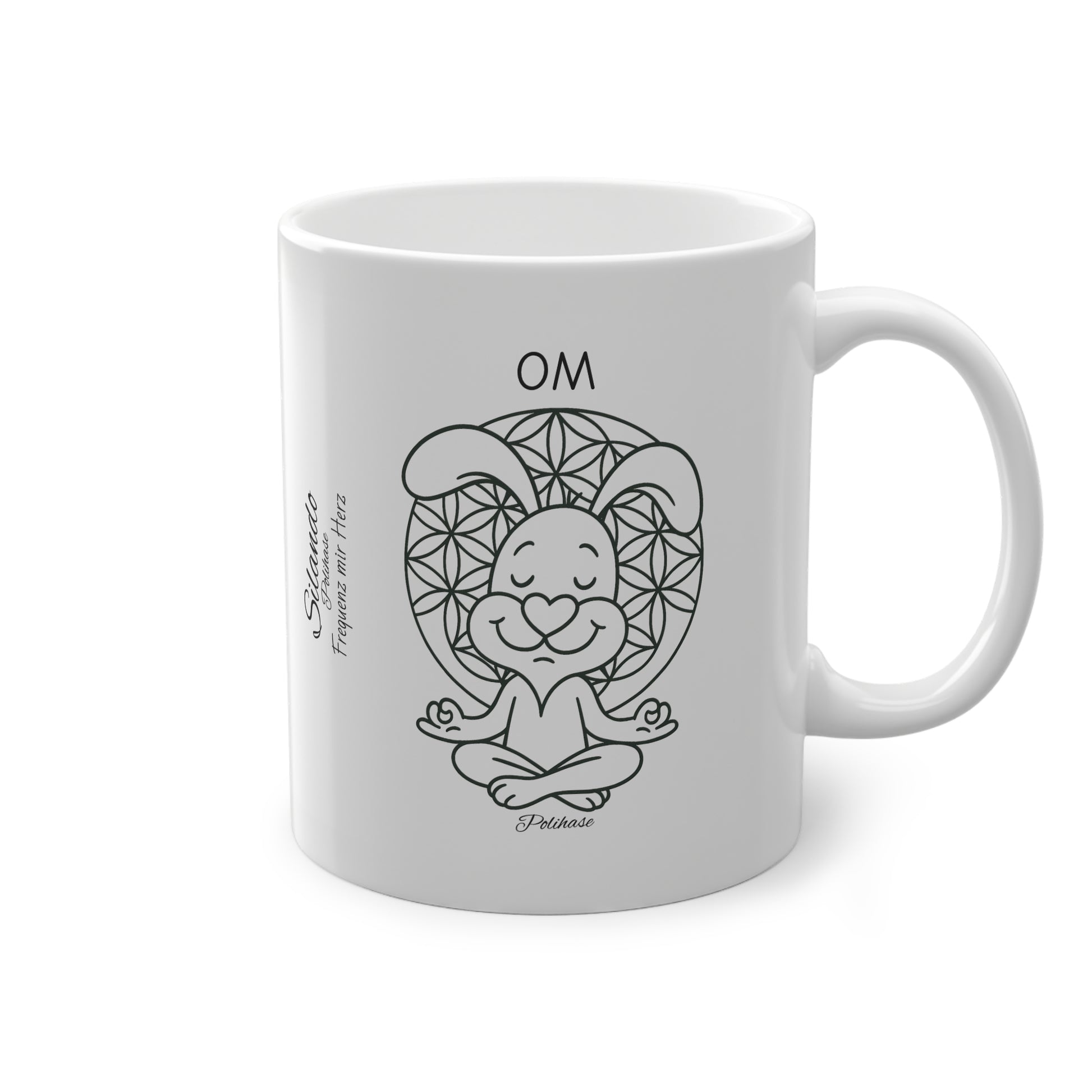 Kaffeetasse für Morgenmuffel, Lustiges Polihase Motiv, Geschenk für Freunde, Humortasse für Kaffeeliebhaber,