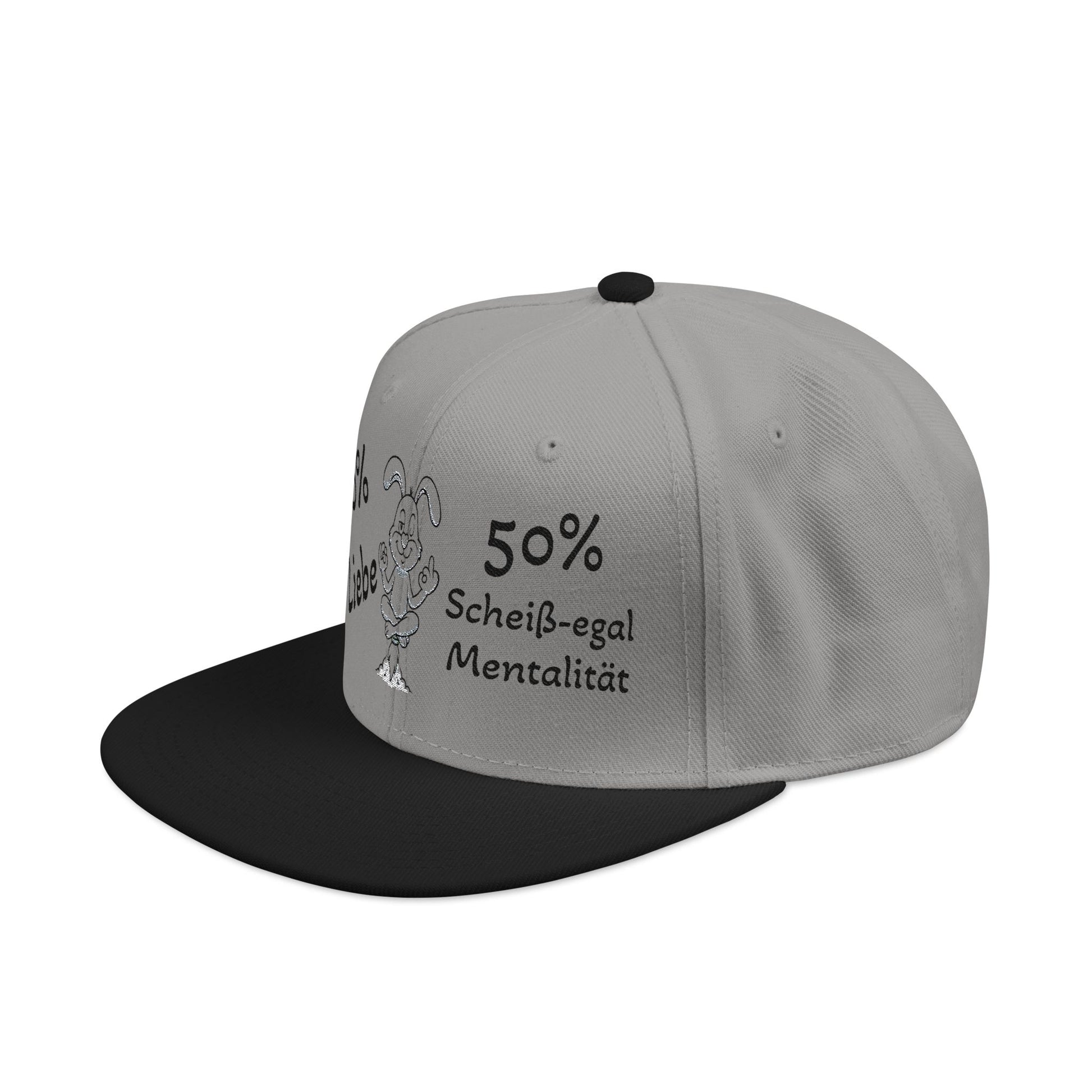 Coole Sommer Cappy 50% Liebe und 50% Scheiss-egal, für Sie und Ihn