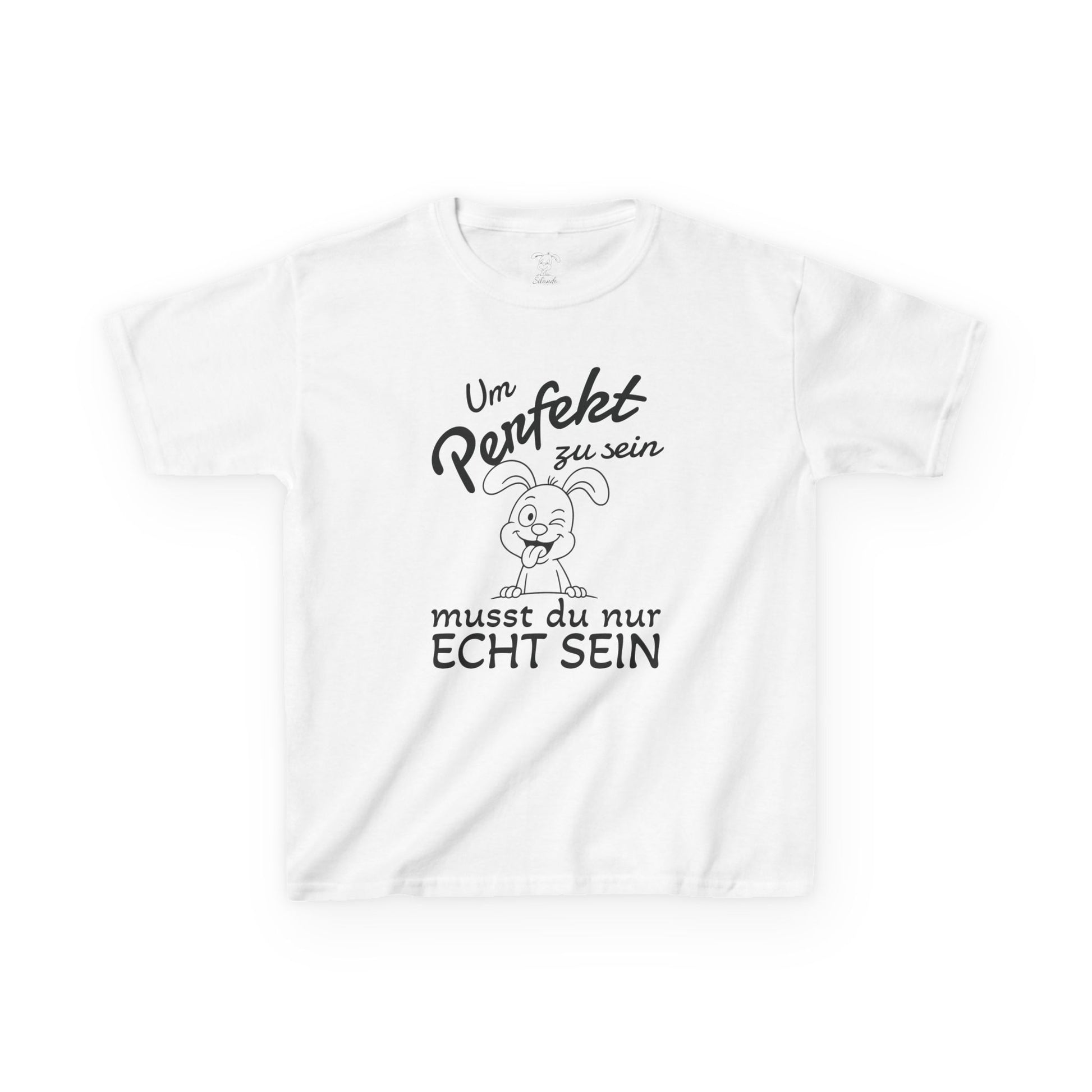Motivierendes Kinder T-Shirt mit lustigem Polihasen und schöne Botschaft