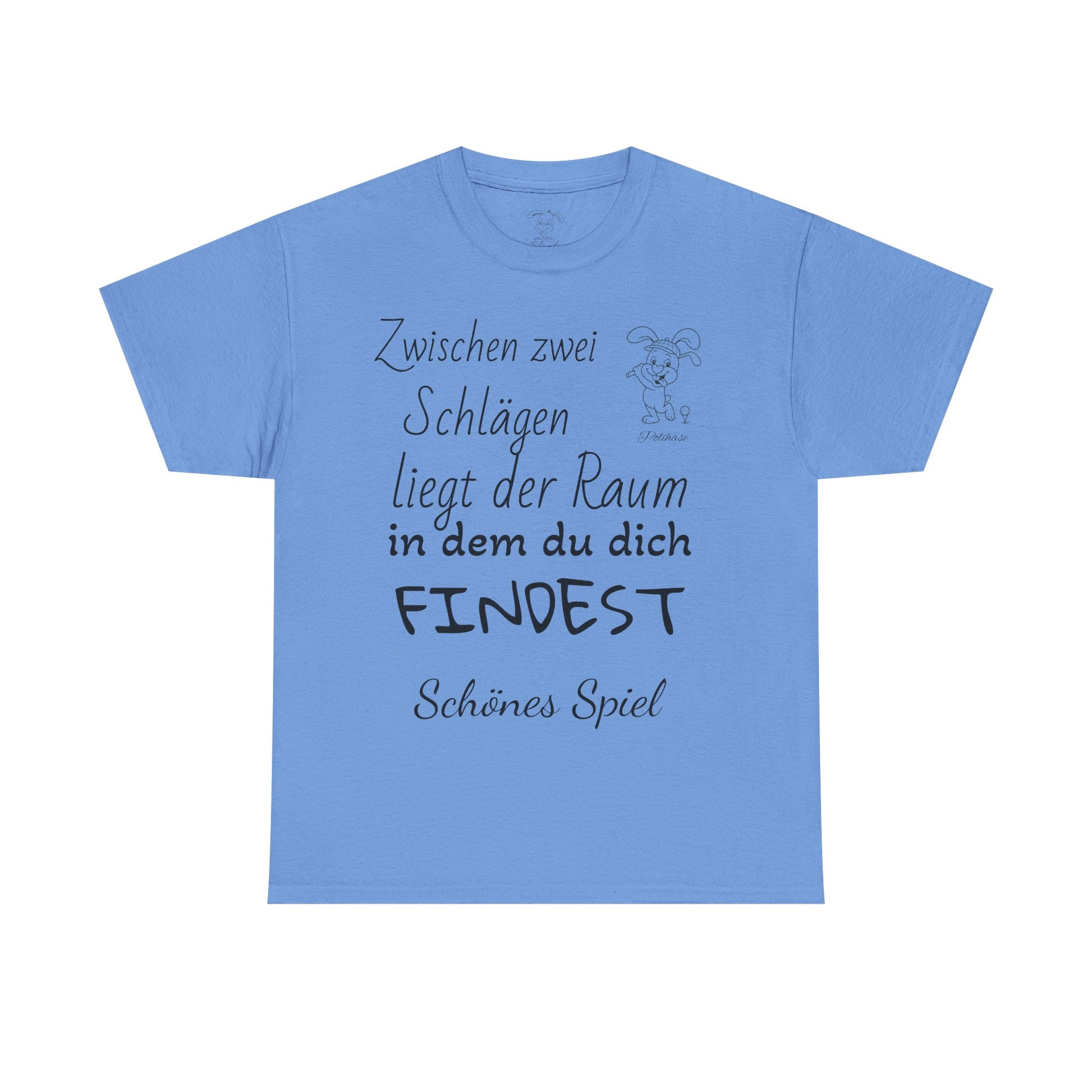 Baumwoll-T-Shirt, Polihase Golfer Shirt, zwischen zwei Schlägen, Motivierend und Inspirierend für Sie und Ihn