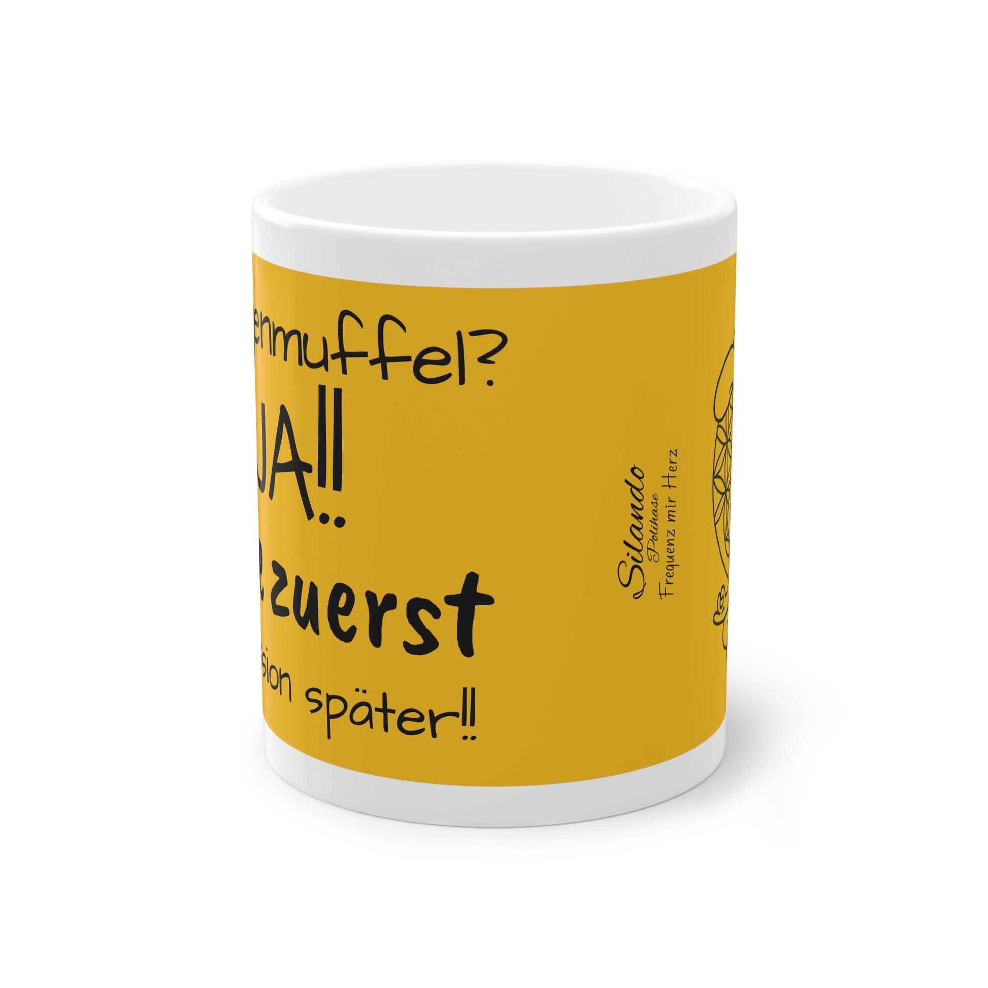 Morgenmuffelkaffeetasse, Lustiges Motiv, Geschenk für Freunde, Humortasse, Kaffeeliebhaber