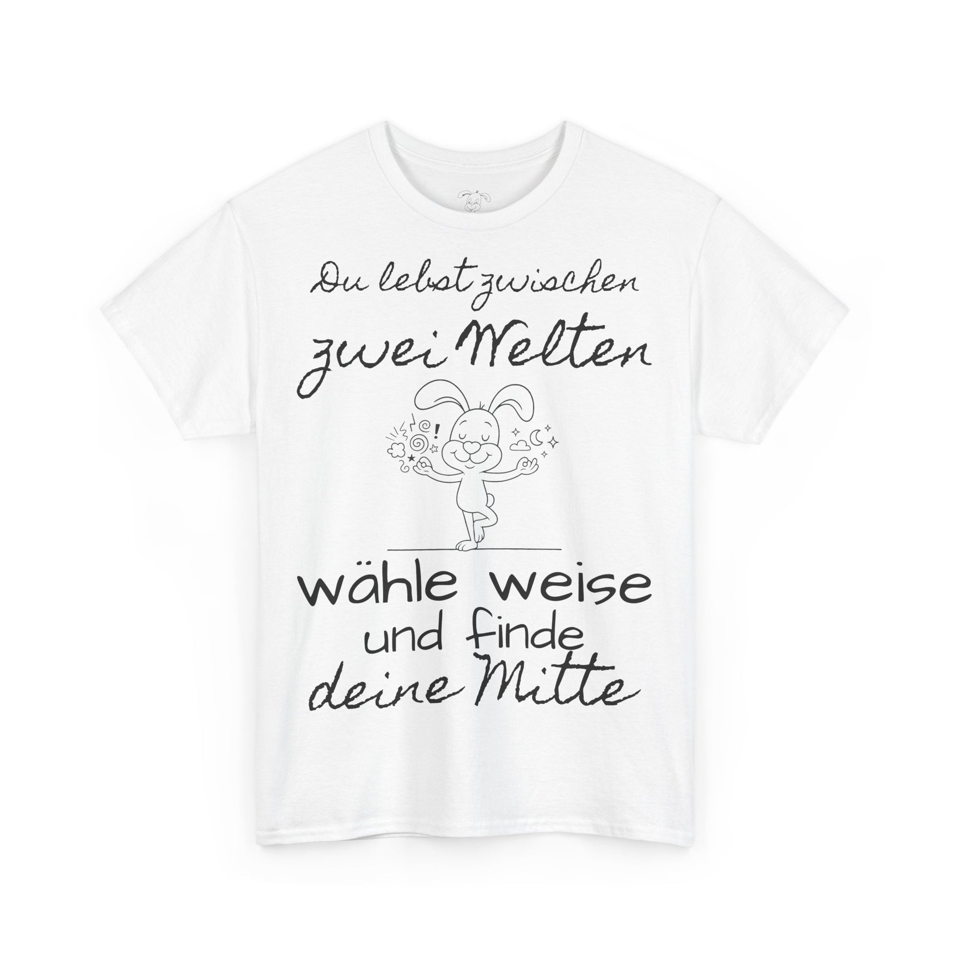 Unisex Shirt Polihase Shirt, Du stehst zwischen zwei Welten, für Sie und Ihn