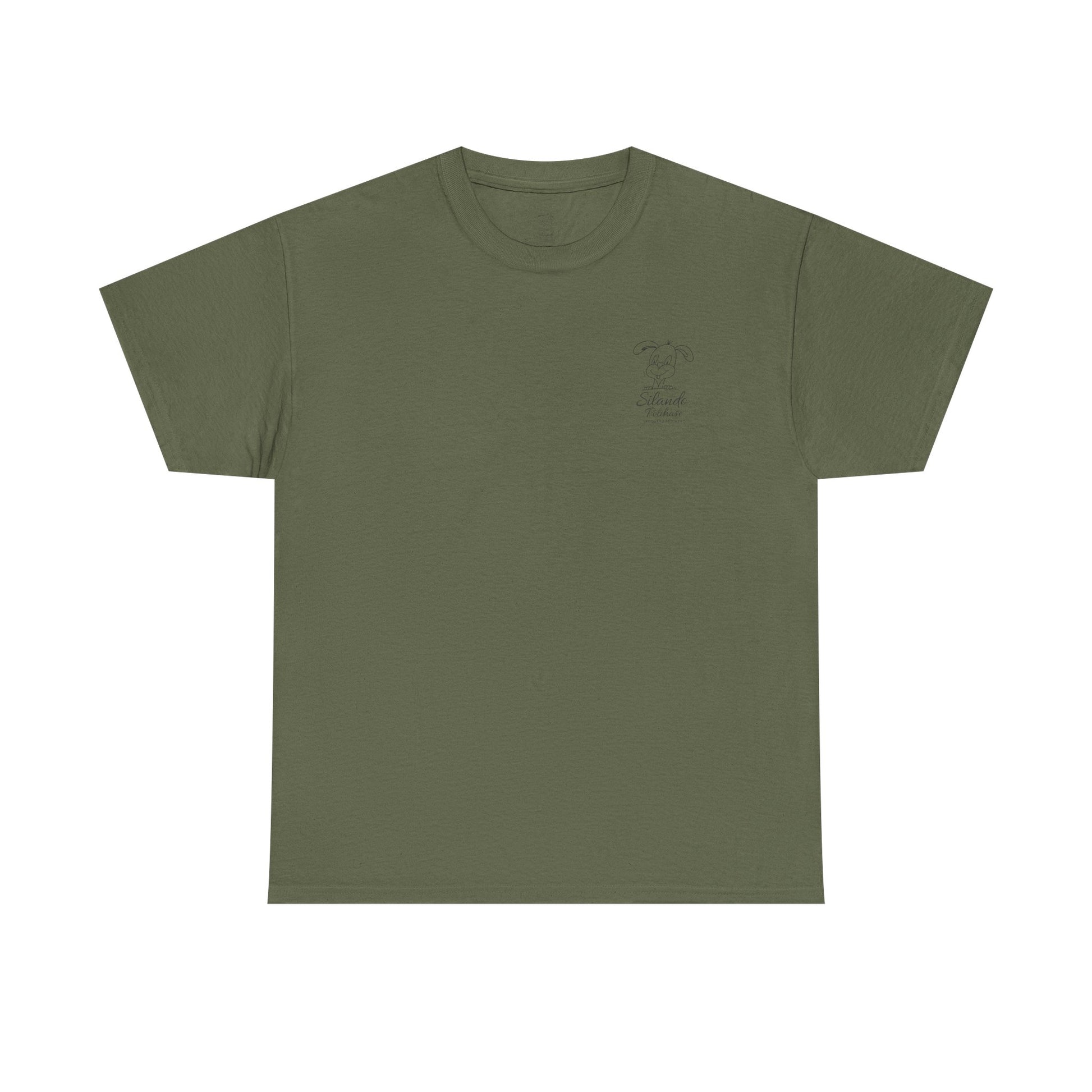 Unisex Shirt aus starker Baumwolle Polihase im Gleichgewicht, für groß und klein