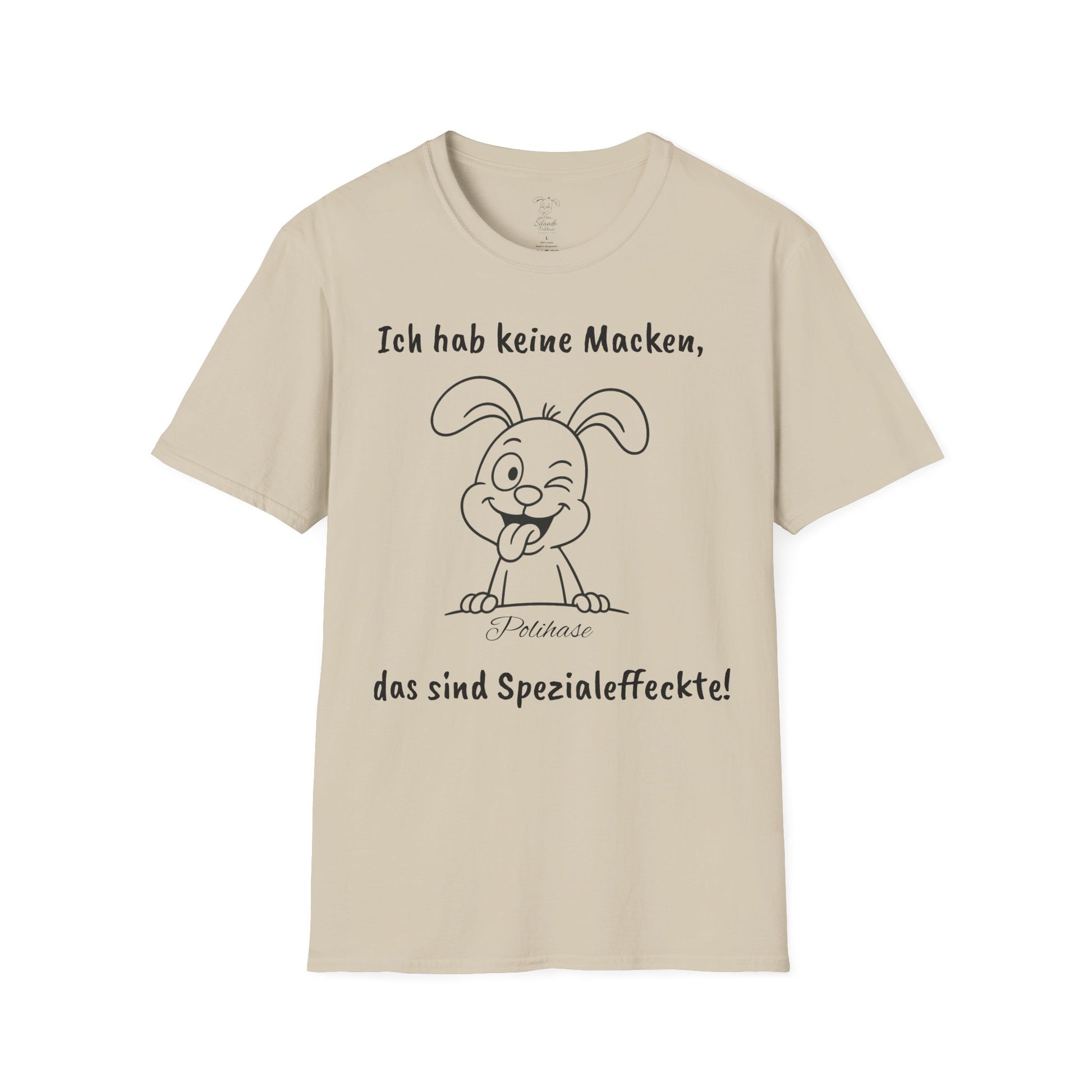 Polihase mit Spezialeffeckte Unisex Softstyle T-Shirt, für Sie und Ihn