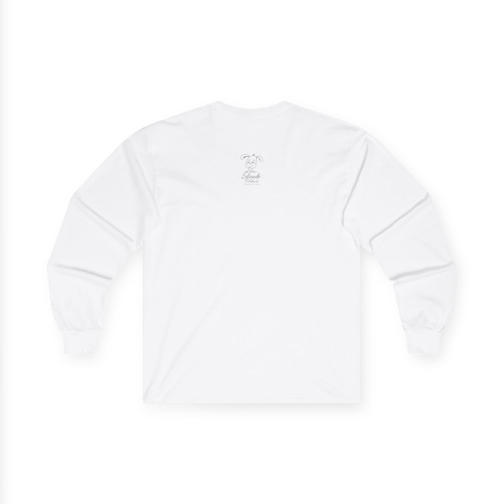Unisex Langarm-T-Shirt aus Ultra-Baumwolle, Polihase mit zwei Gesichter,