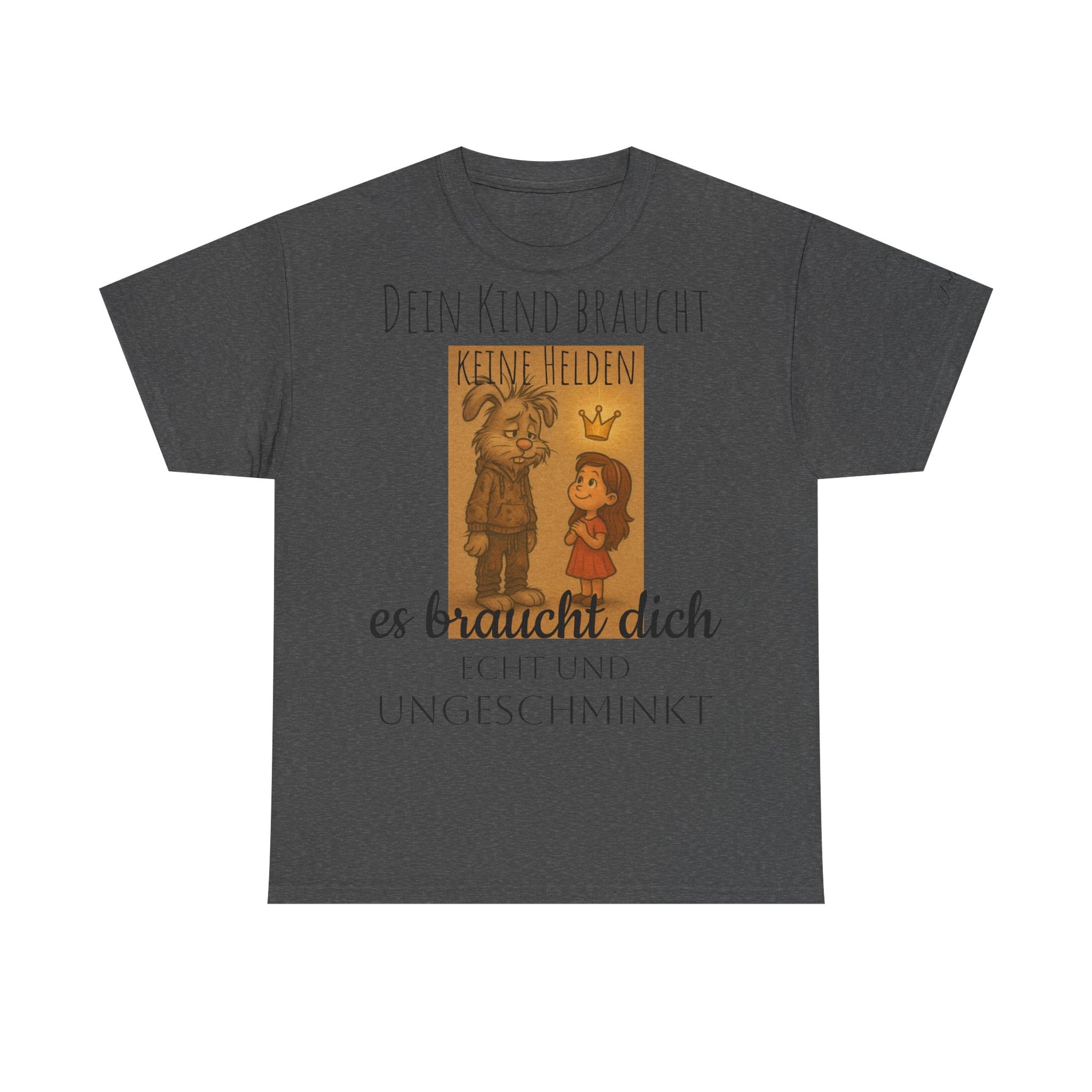 Herzerwärmendes Polihasen Baumwoll-T-Shirt, für Eltern