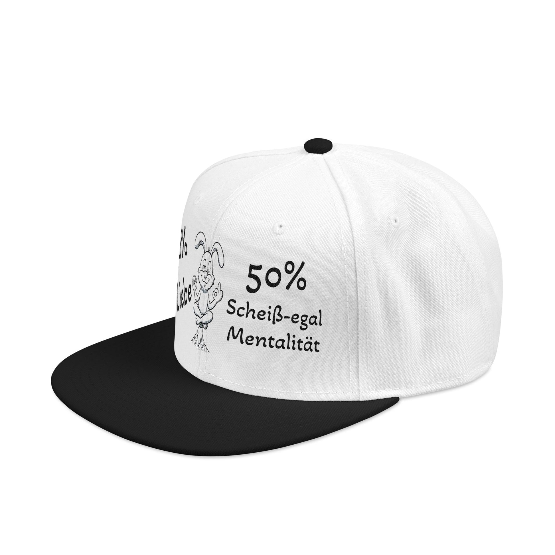 Coole Sommer Cappy 50% Liebe und 50% Scheiss-egal, für Sie und Ihn