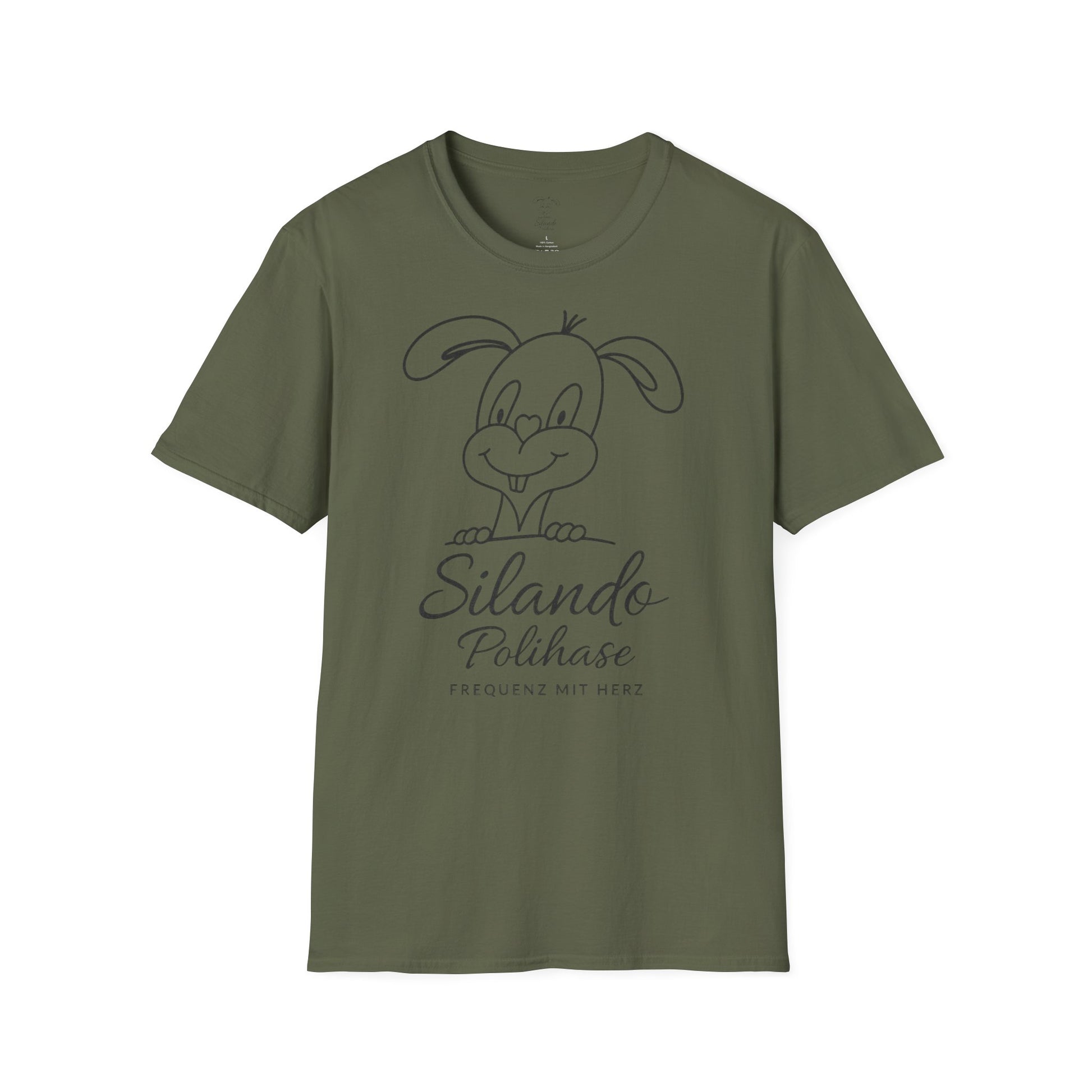 Baumwoll-T-Shirt, lustiges Polihasen Original T-Shirt für Kinder und Erwachsene,
