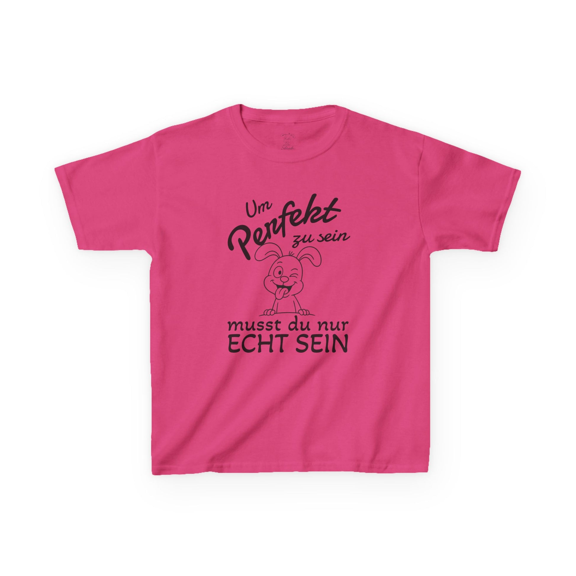 Motivierendes Kinder T-Shirt mit lustigem Polihasen und schöne Botschaft