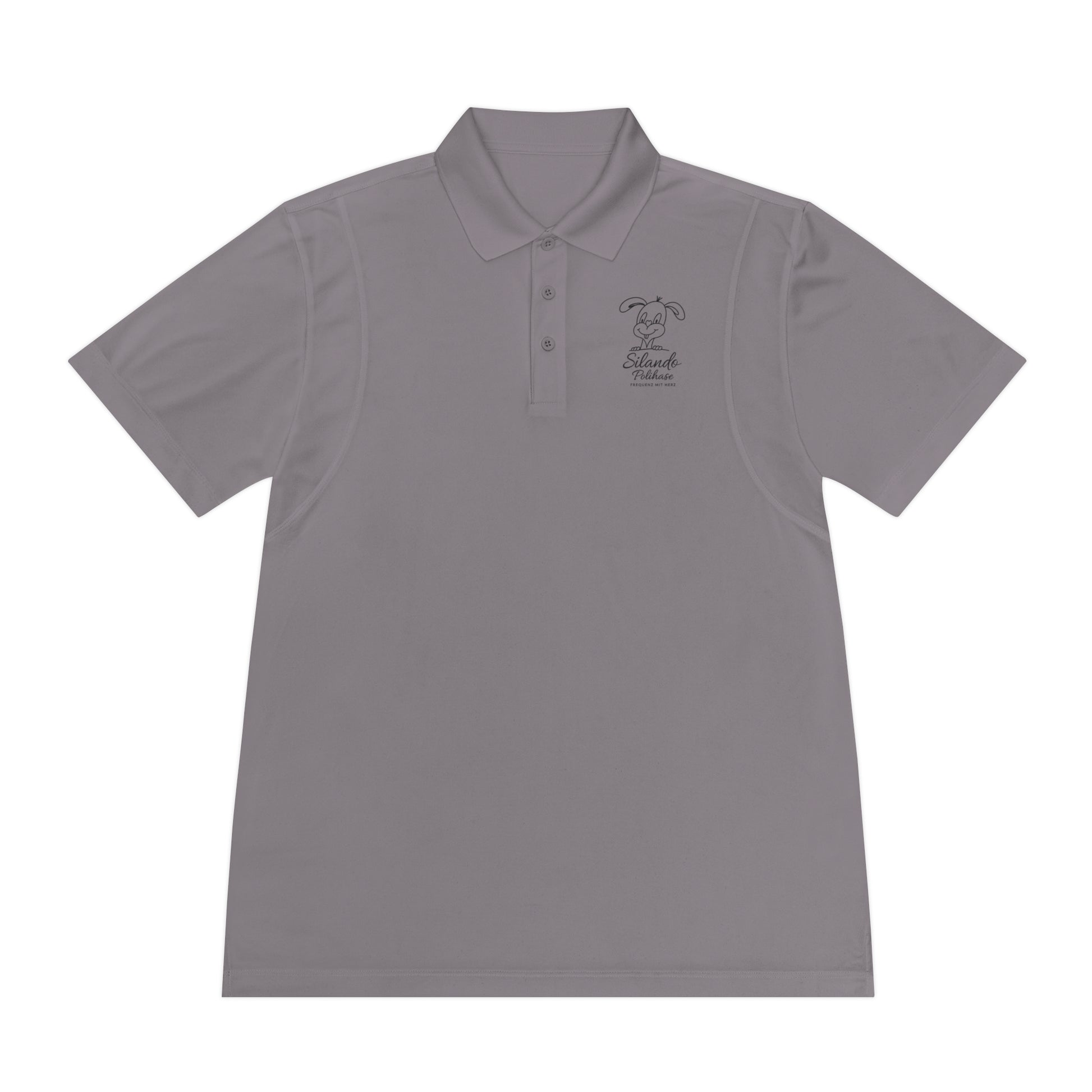 Golfer Polo Shirt, Der Weg zum nächsten Loch, Golf Sport Polo Shirt mit Motivierendem Polihasen