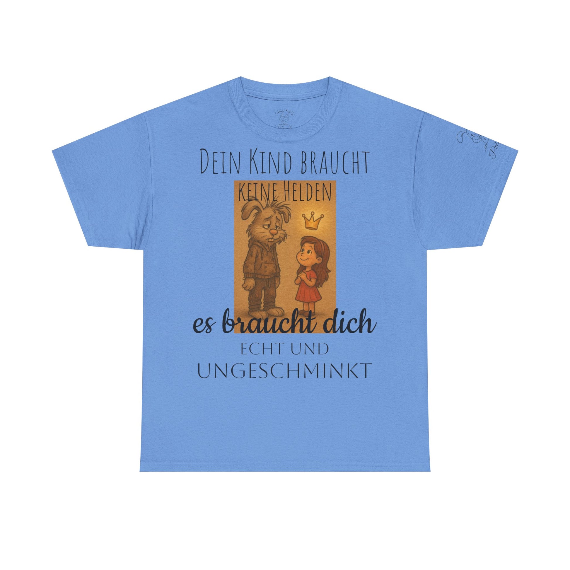 Herzerwärmendes Polihasen Baumwoll-T-Shirt, für Eltern