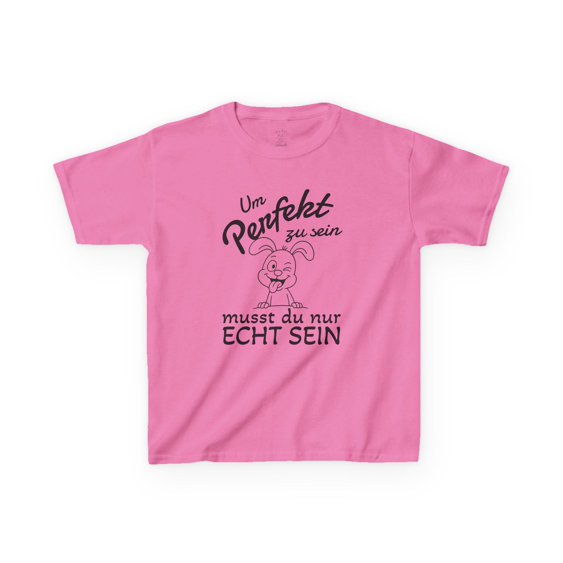 Motivierendes Kinder T-Shirt mit lustigem Polihasen und schöne Botschaft