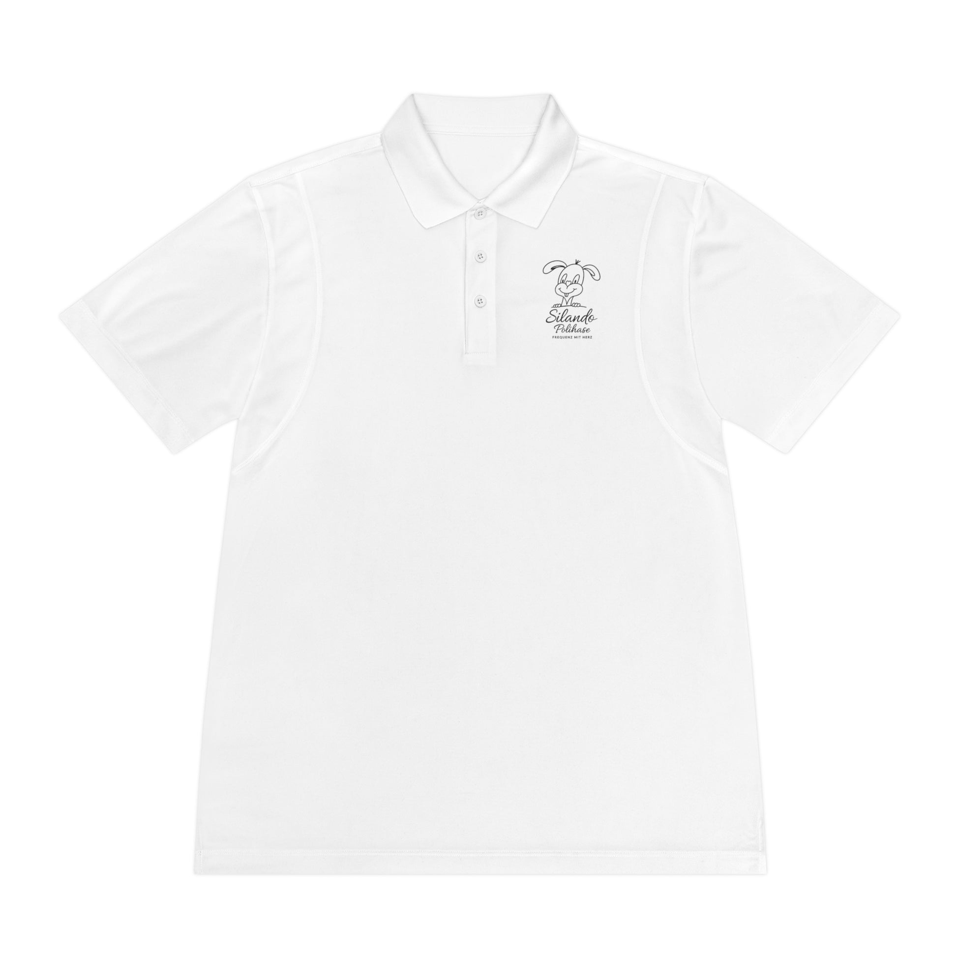 Golfer Polo Shirt, Der Weg zum nächsten Loch, Golf Sport Polo Shirt mit Motivierendem Polihasen