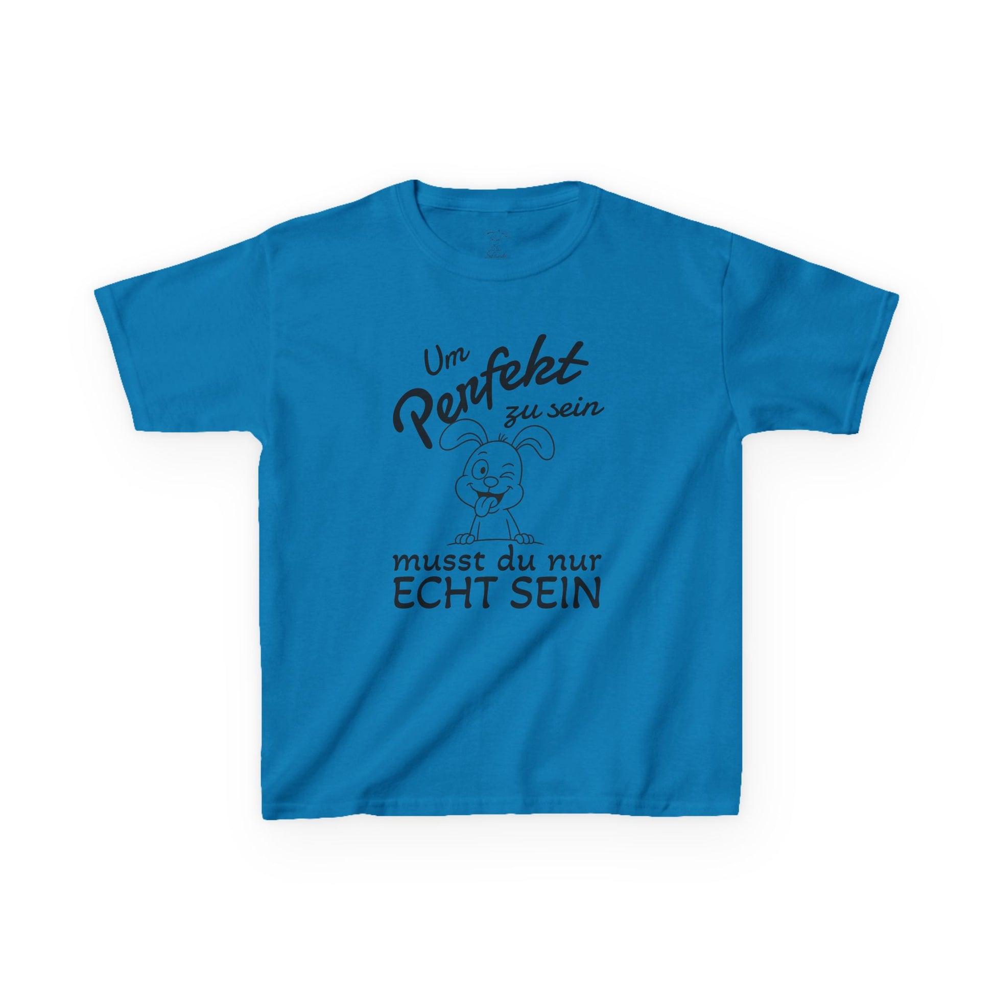 Motivierendes Kinder T-Shirt mit lustigem Polihasen und schöne Botschaft
