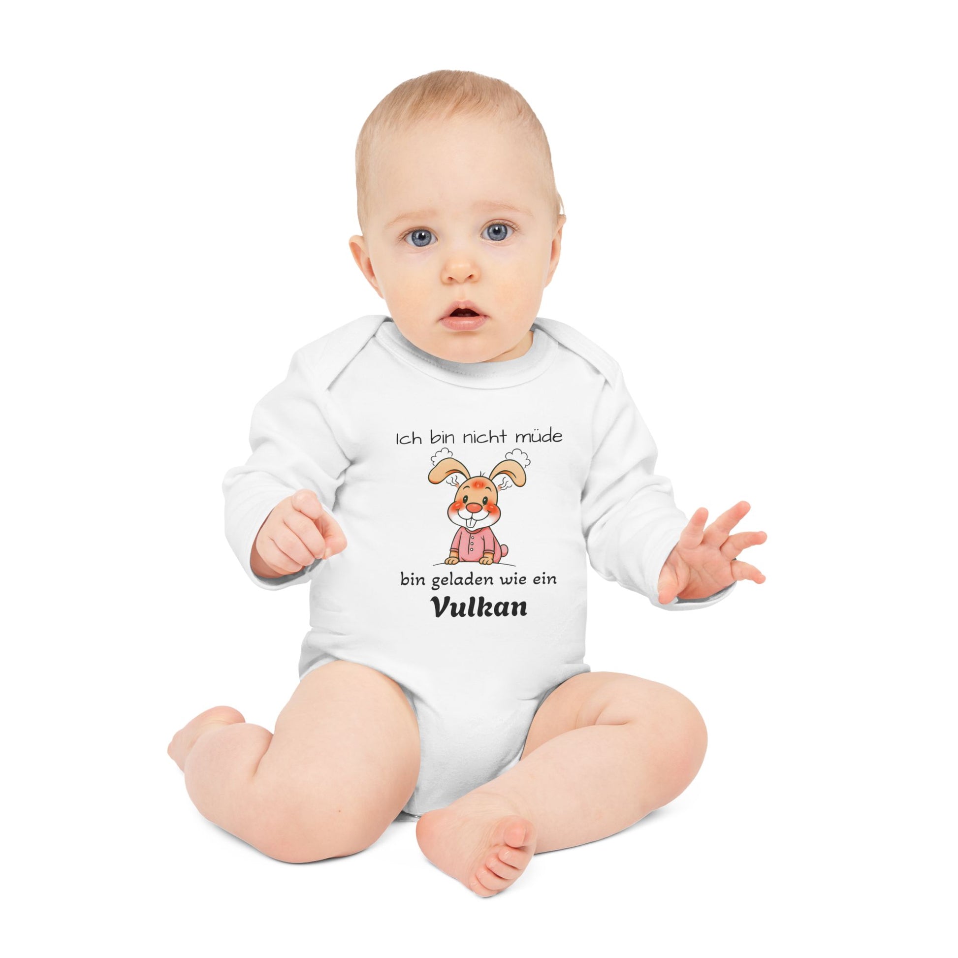 Organischer Baby Body - Polihase Ich bin ein Vulkan