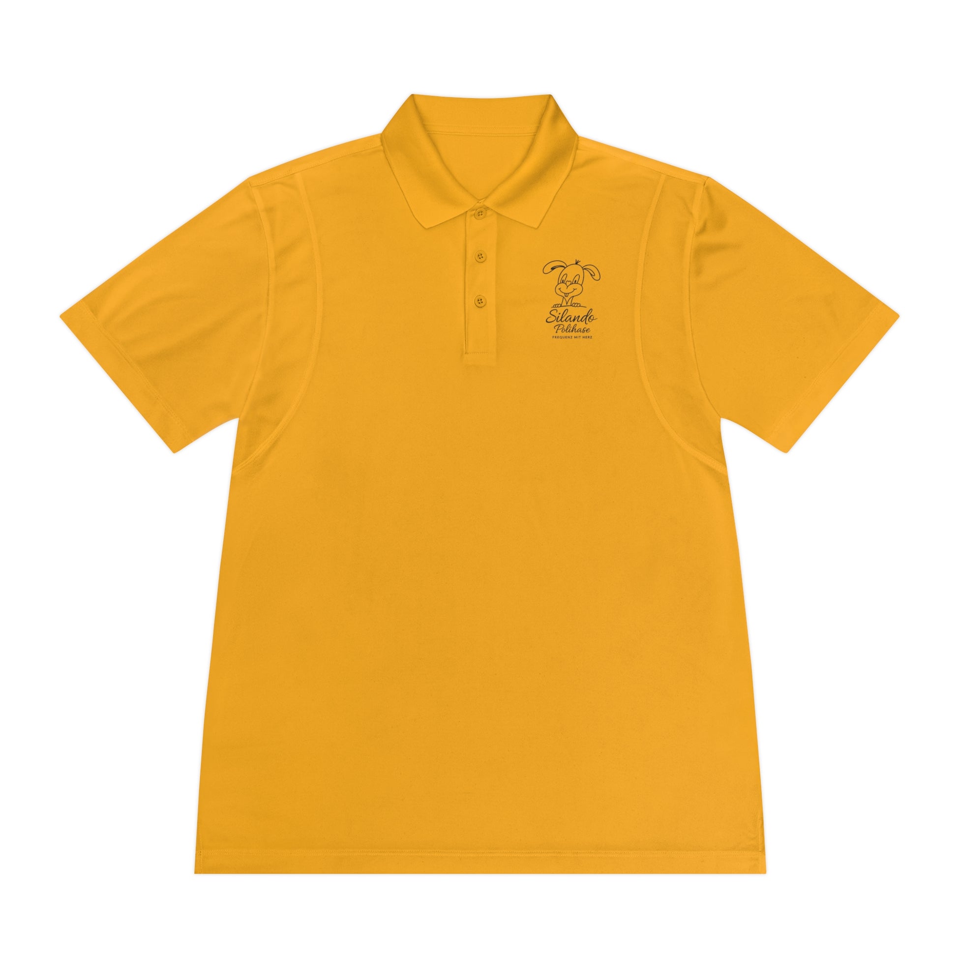 Golfer Polo Shirt, Der Weg zum nächsten Loch, Golf Sport Polo Shirt mit Motivierendem Polihasen