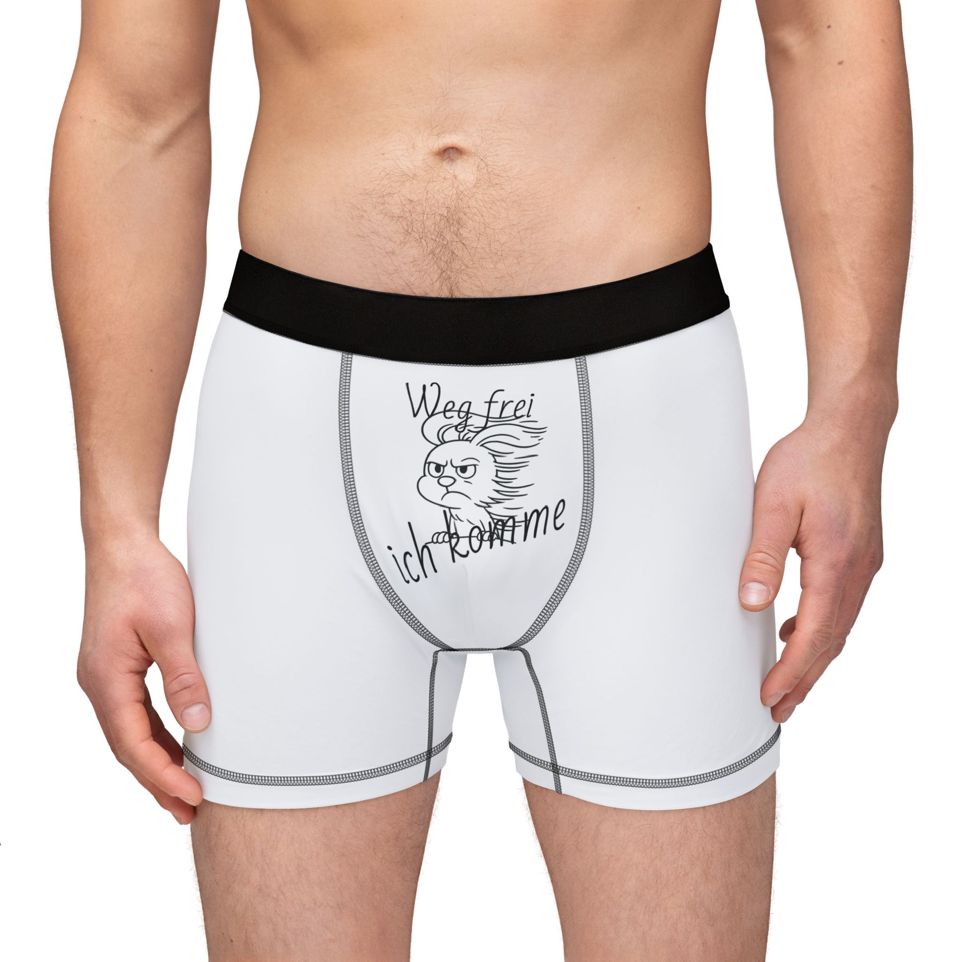 Herrenboxershorts mit lustigem Design, verspielte Boxershorts