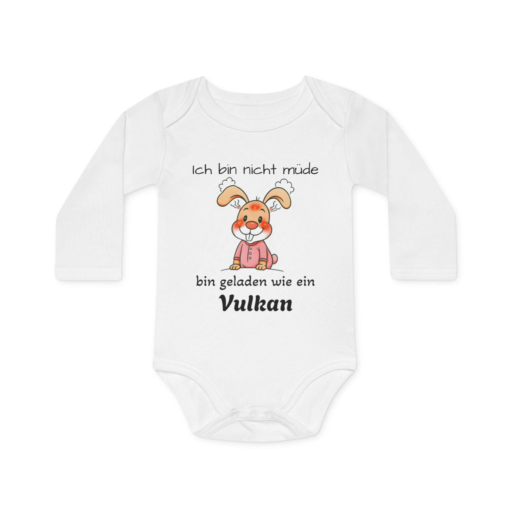 Organischer Baby Body - Polihase Ich bin ein Vulkan
