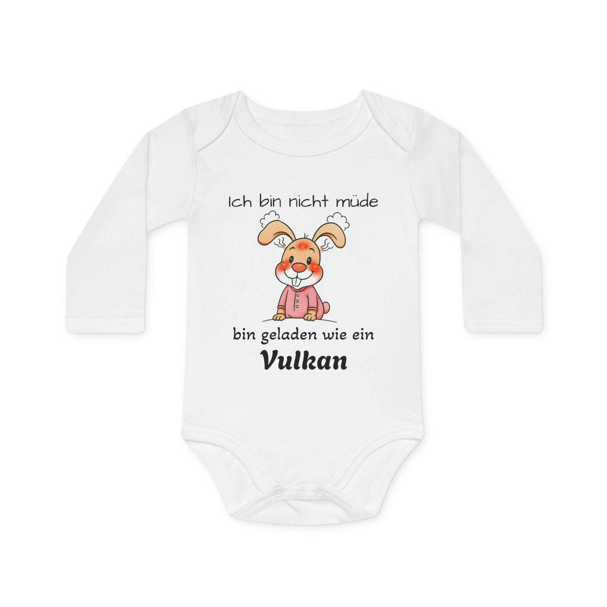 Organischer Baby Body - Polihase Ich bin ein Vulkan