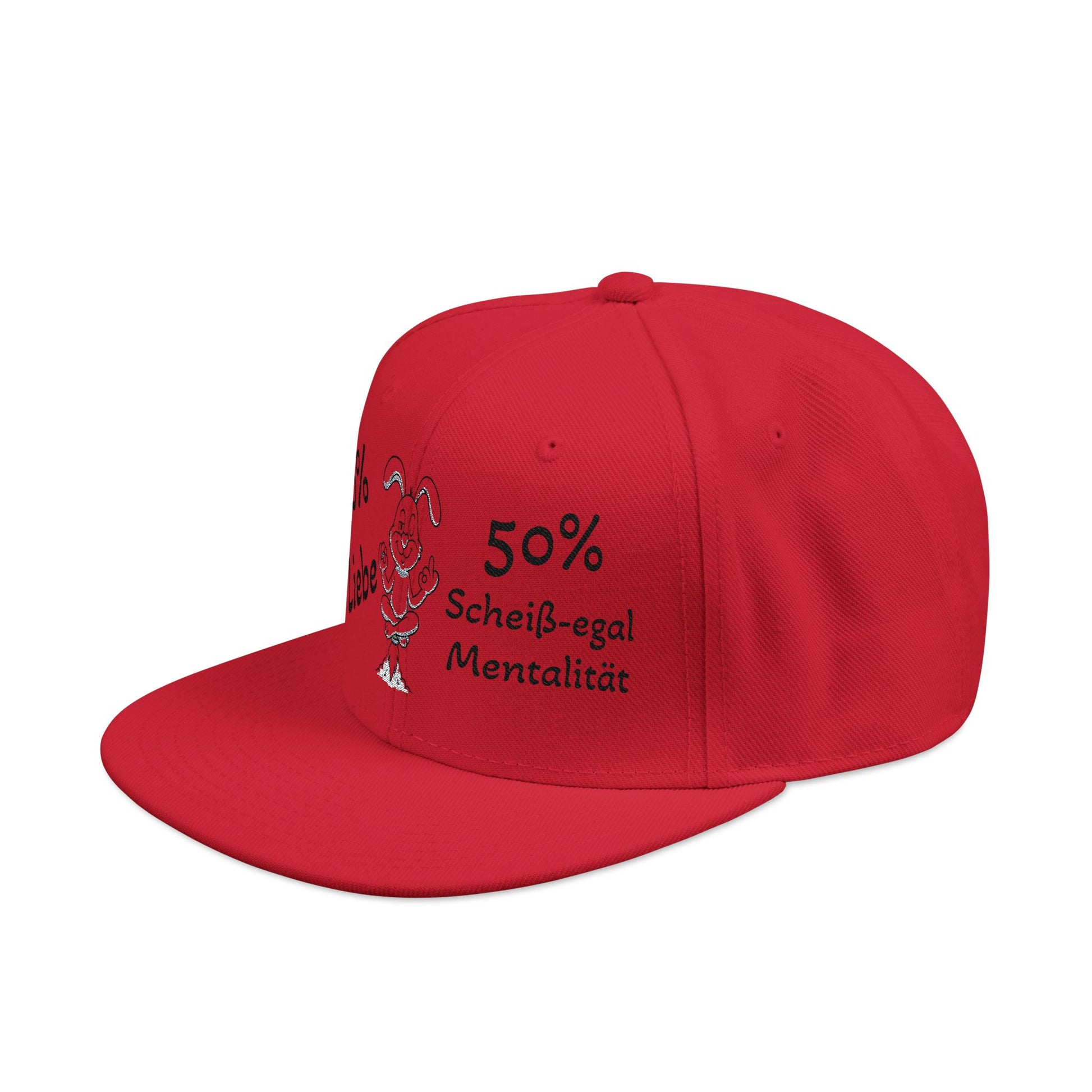 Coole Sommer Cappy 50% Liebe und 50% Scheiss-egal, für Sie und Ihn