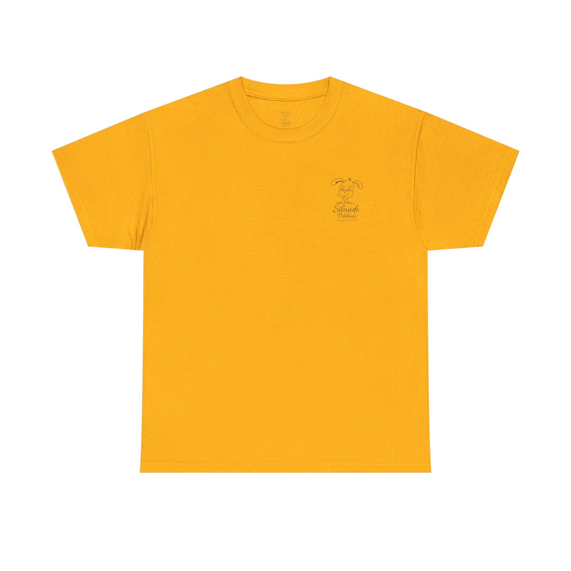 Unisex Shirt aus starker Baumwolle Polihase im Gleichgewicht, für groß und klein