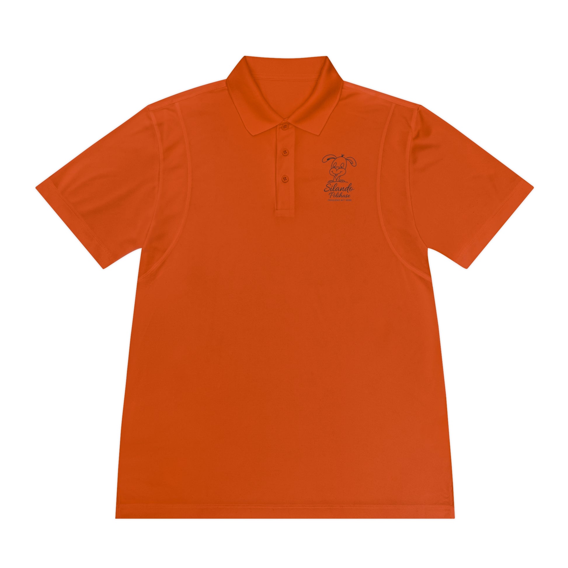 Golfer Polo Shirt, Der Weg zum nächsten Loch, Golf Sport Polo Shirt mit Motivierendem Polihasen