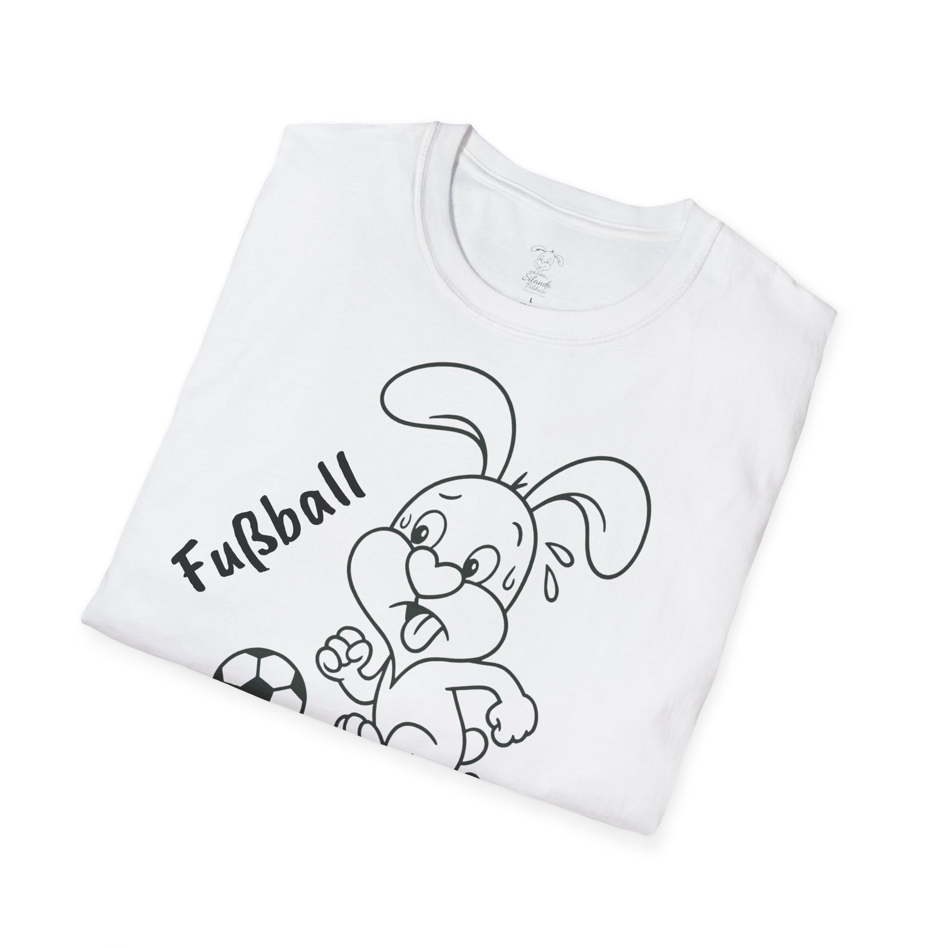 Polihase Fussball ist mein Yoga, Unisex Shirt, für Sie und Ihn