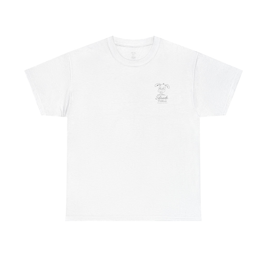 Unisex Shirt aus starker Baumwolle Polihase im Gleichgewicht, für groß und klein
