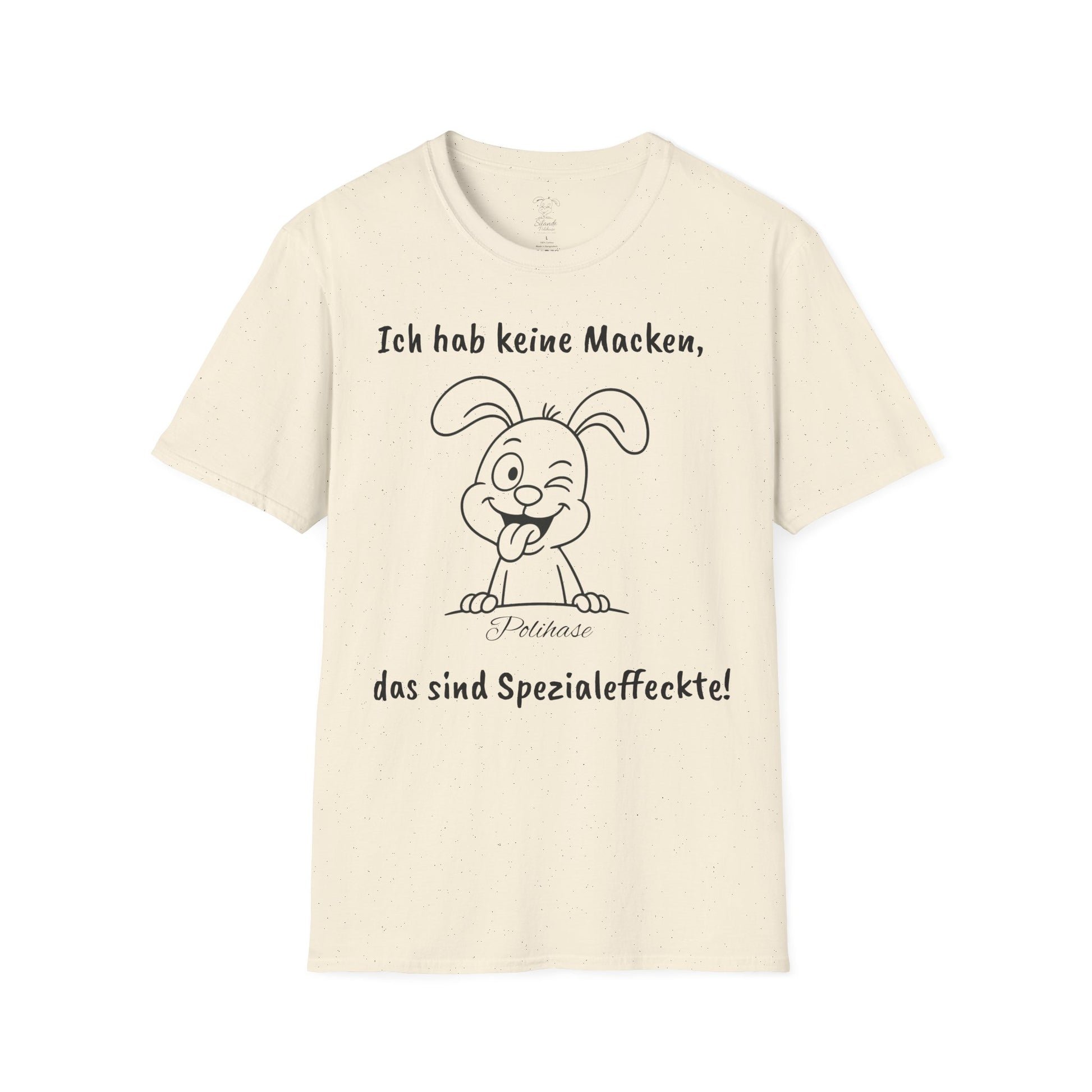 Polihase mit Spezialeffeckte Unisex Softstyle T-Shirt, für Sie und Ihn