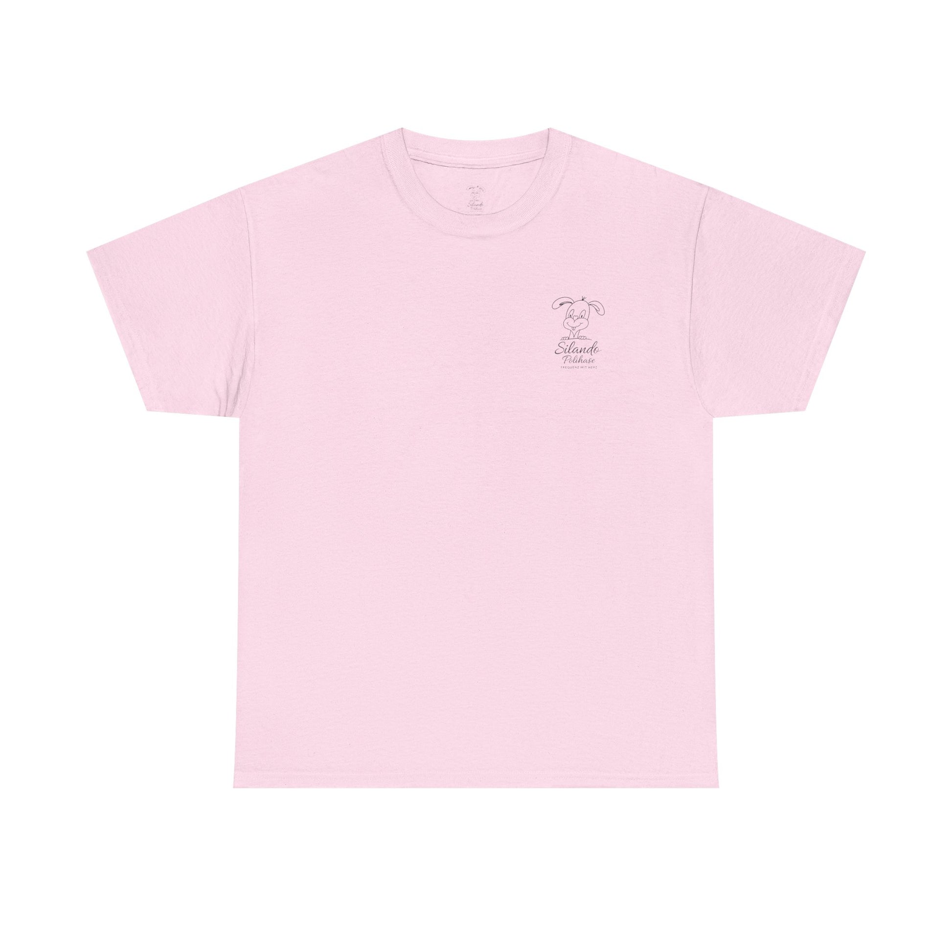Unisex Shirt aus starker Baumwolle Polihase im Gleichgewicht, für groß und klein