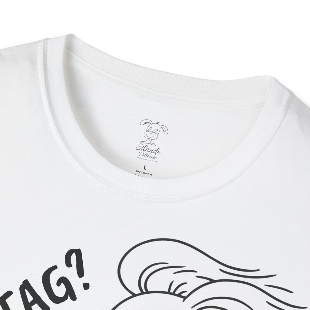Unisex Softstyle T-Shirt, für Sie und Ihn, Polihase, Montag? Wir hatten eine Abmachung