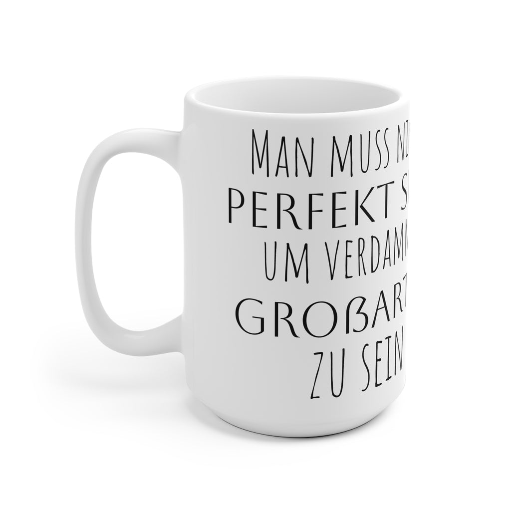 Niedliche Keramiktasse mit Motivation – Polihase mit Herzfrequenz,