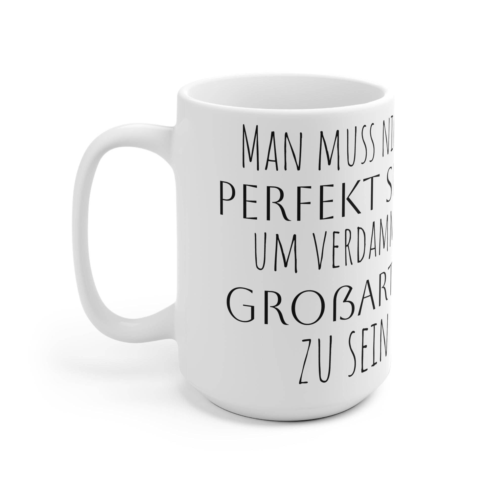 Niedliche Keramiktasse mit Motivation – Polihase mit Herzfrequenz,