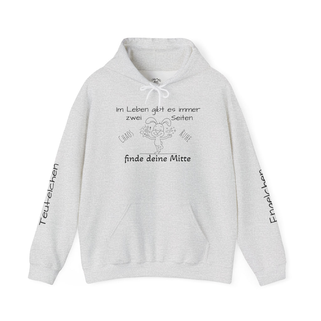 Unisex Kapuzenpullover, Polihase Motivation finde deine Mitte