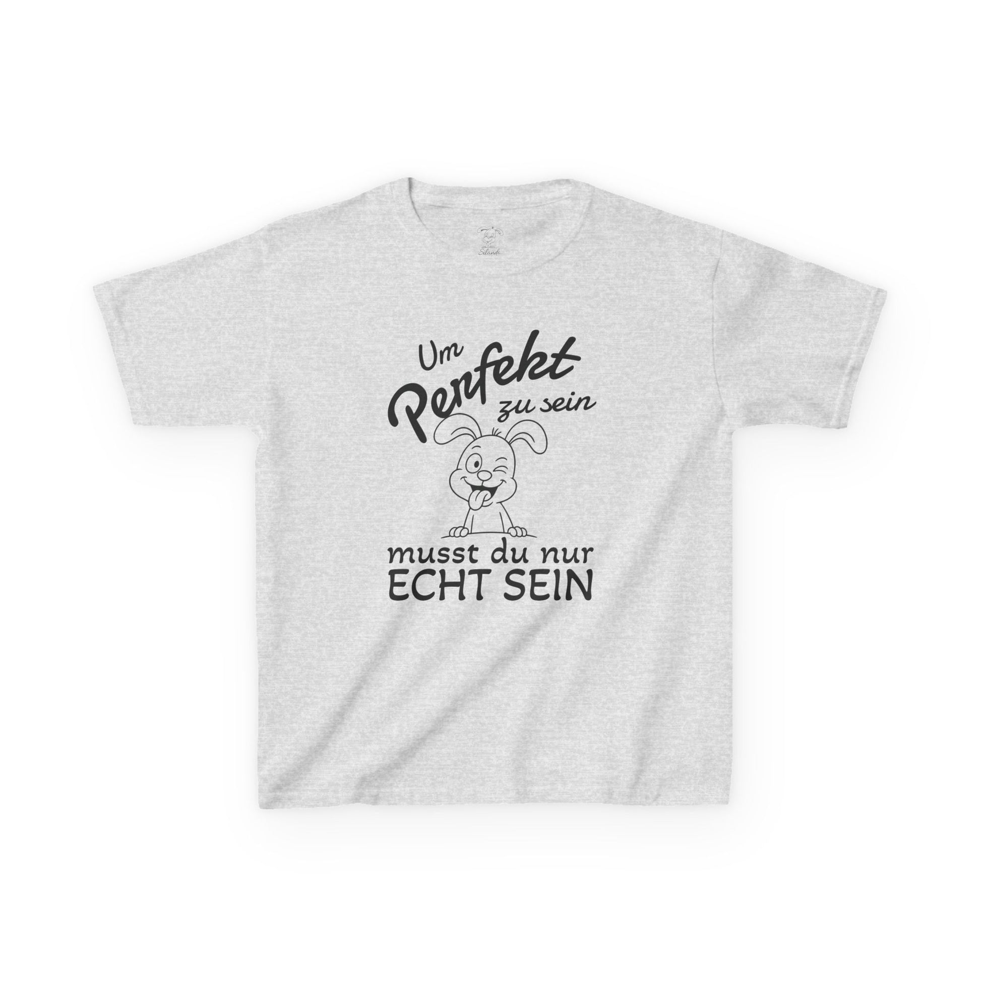 Motivierendes Kinder T-Shirt mit lustigem Polihasen und schöne Botschaft