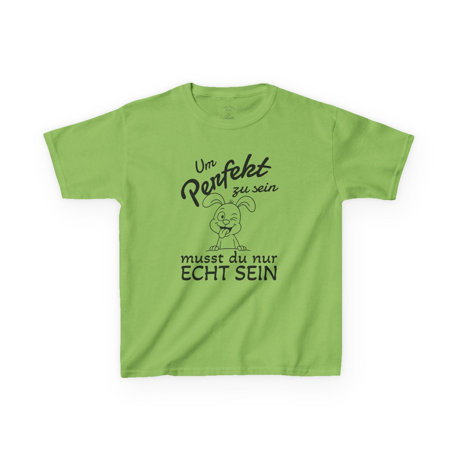 Motivierendes Kinder T-Shirt mit lustigem Polihasen und schöne Botschaft