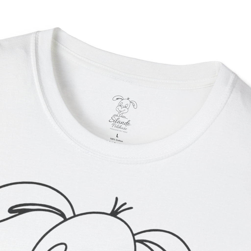 Baumwoll-T-Shirt, lustiges Polihasen Original T-Shirt für Kinder und Erwachsene,