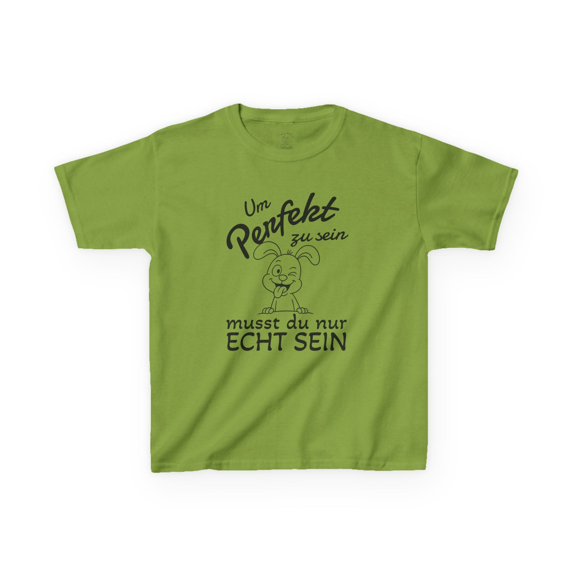 Motivierendes Kinder T-Shirt mit lustigem Polihasen und schöne Botschaft