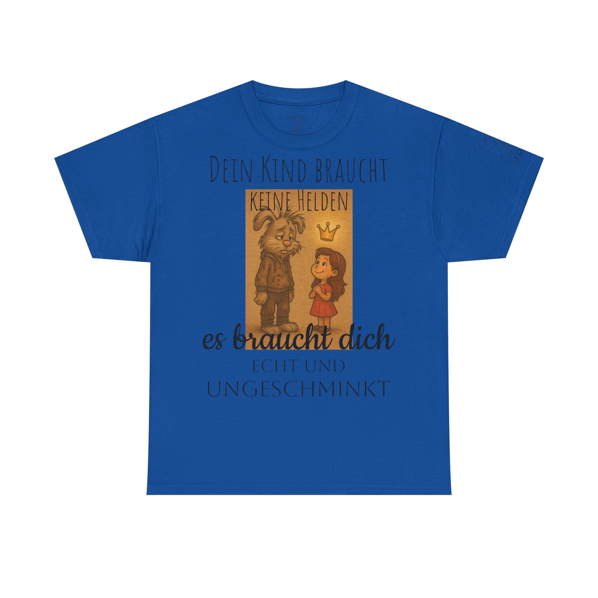 Herzerwärmendes Polihasen Baumwoll-T-Shirt, für Eltern