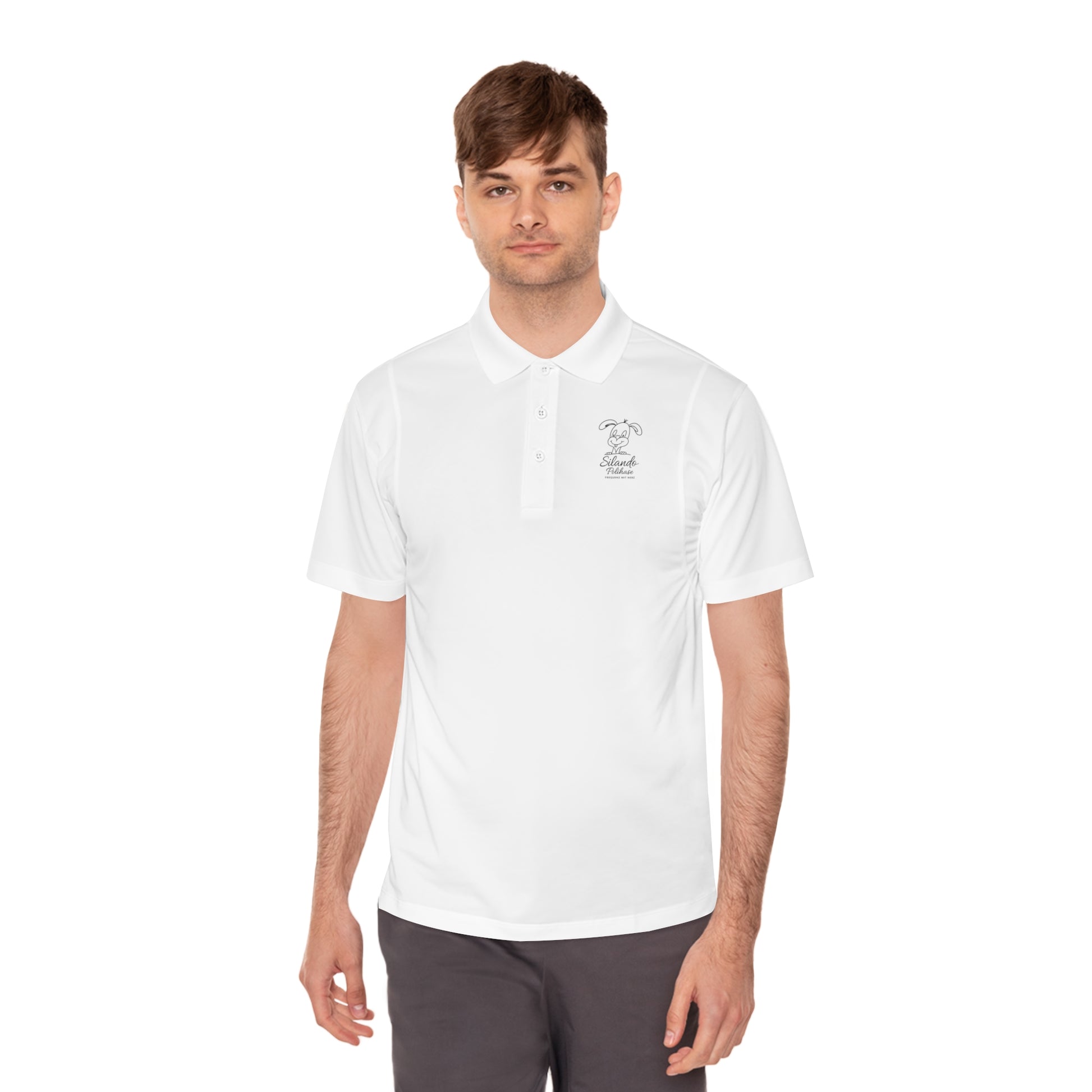 Golf Polo Shirt, Polihase der Golfer, der Schwung beginnt im Inneren,