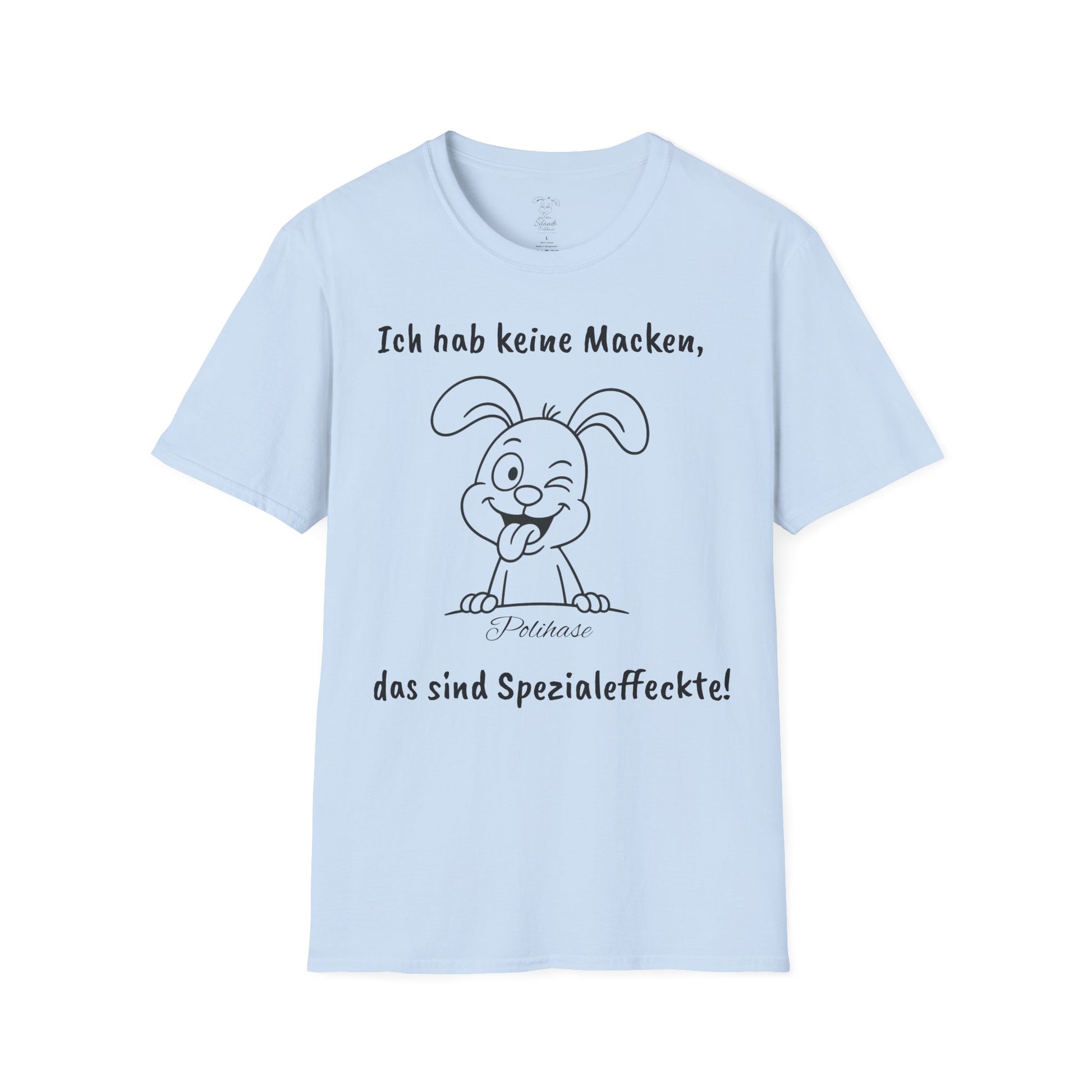 Polihase mit Spezialeffeckte Unisex Softstyle T-Shirt, für Sie und Ihn