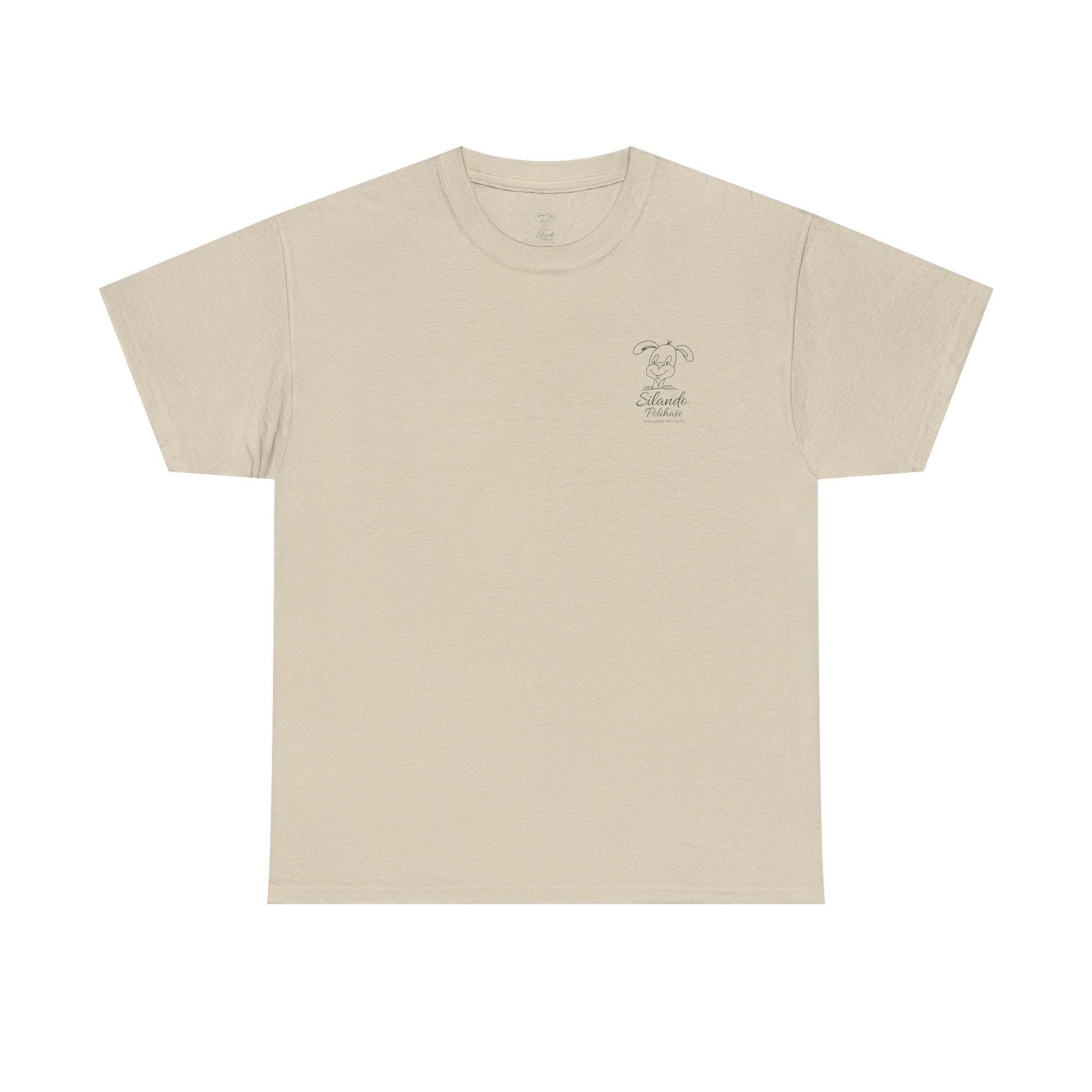 Unisex Shirt aus starker Baumwolle Polihase im Gleichgewicht, für groß und klein